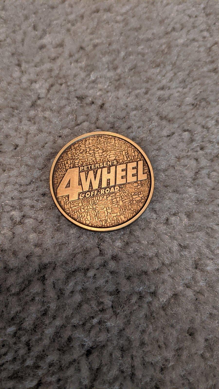 Jeep Gladiator Petersen's 4Wheel Collector Coin IMG_20200723_113903