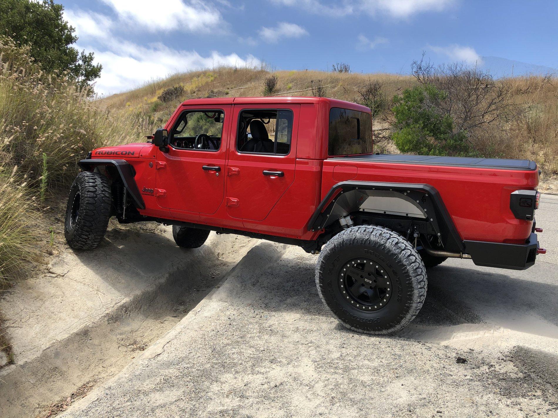 Jeep Gladiator Seeing red in SoCal! Watch G.G. (Gladys the Gladiator) transform! D041E947-4F6B-49EA-A6EF-3088842452B6