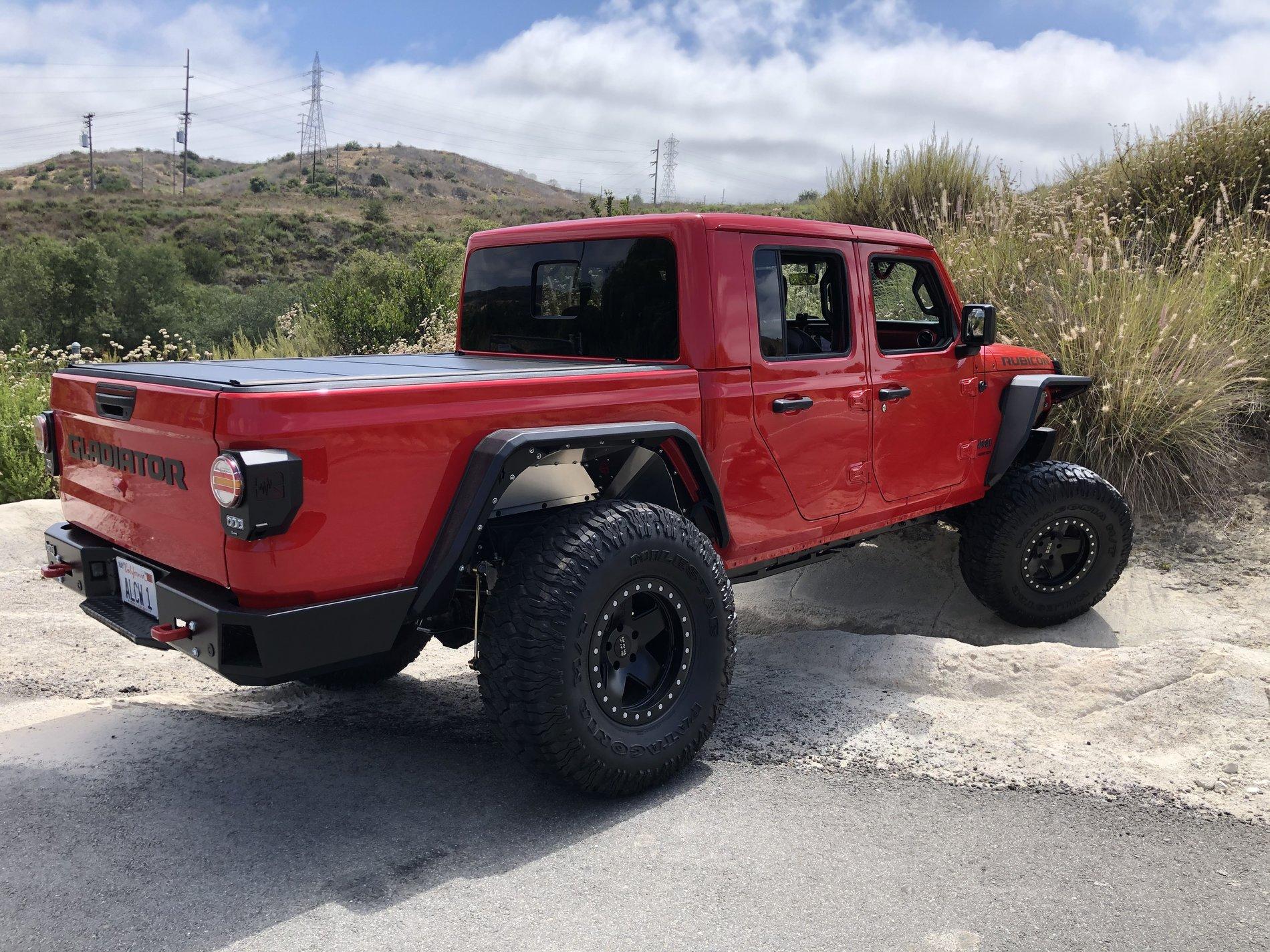 Jeep Gladiator Seeing red in SoCal! Watch G.G. (Gladys the Gladiator) transform! 873B4CBC-9AE8-40BC-81AC-4BA2AEB3499D