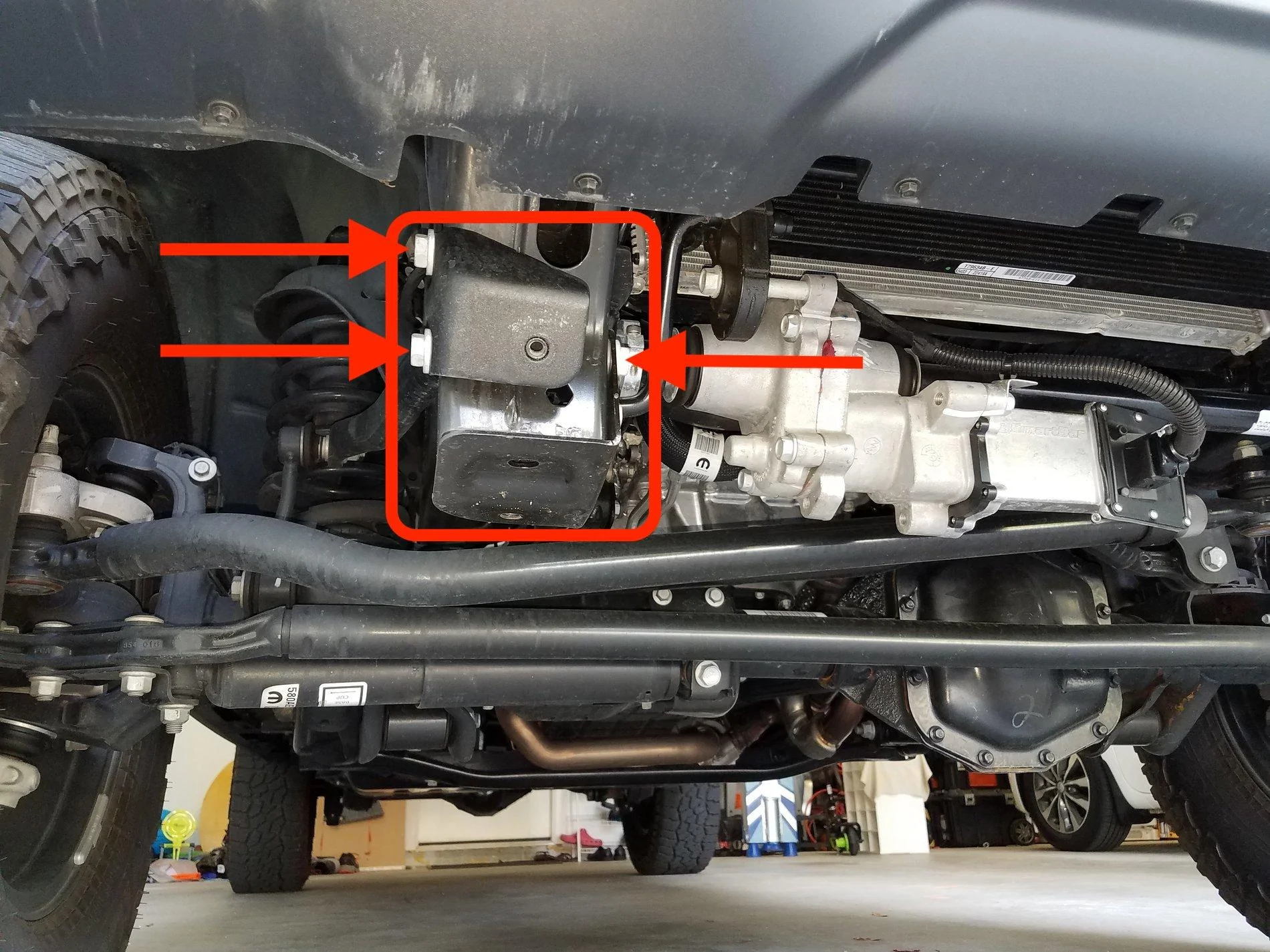 Jeep Gladiator Rubicon Skid Bracket Hex Nutsert Help 20200721_165054