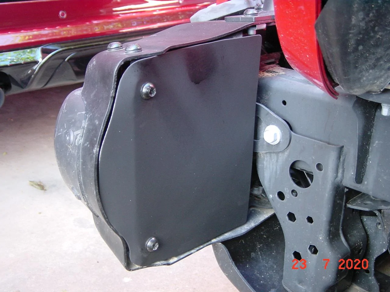 Jeep Gladiator Protect your fog lights with steel bumper tips removed DSC01255
