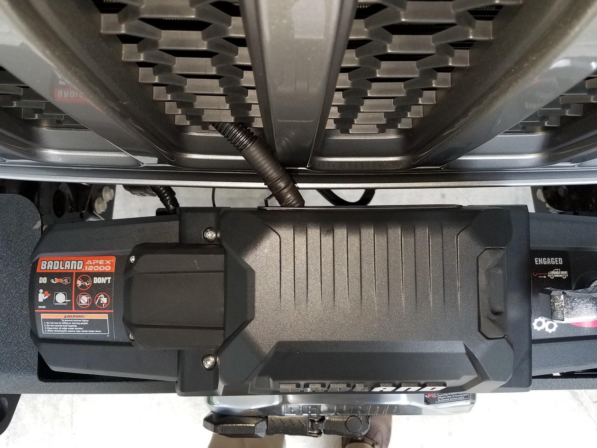 Jeep Gladiator EAG Bumper install with Apex Winch 20200724_073400