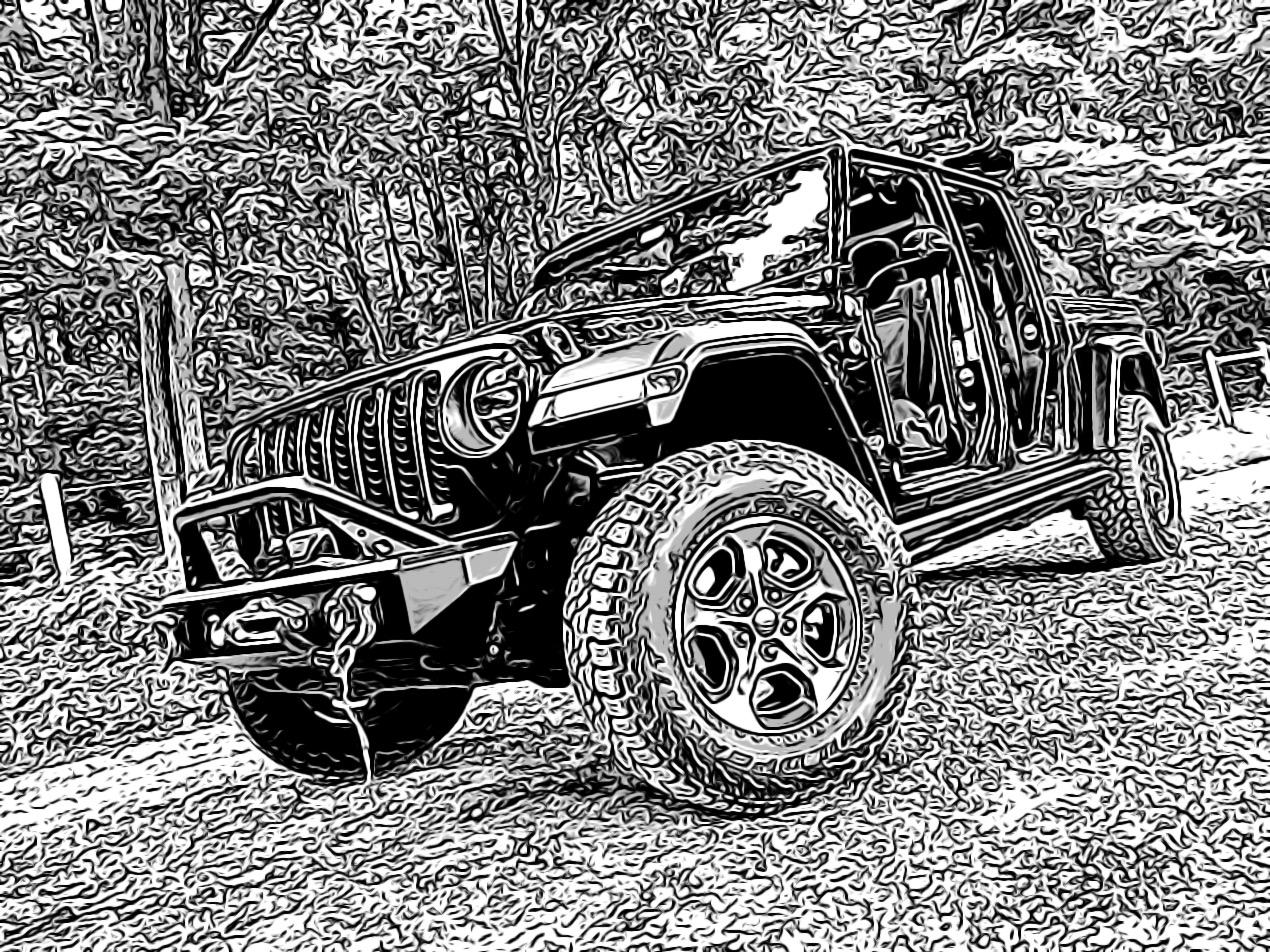 Jeep Gladiator How Does your Gladiator look in black and white photography? 9454EF7F-2E36-45DA-996A-A494EBEC5AAA