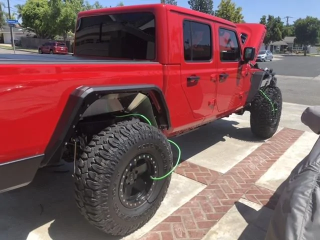 Jeep Gladiator Seeing red in SoCal! Watch G.G. (Gladys the Gladiator) transform! 92DF0B6B-8264-4BC1-AFEA-8113784CD38C