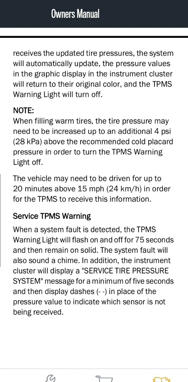Jeep Gladiator Tpms light on and pressure is good? 34F322E6-703E-41F1-BBED-B1301F13E365