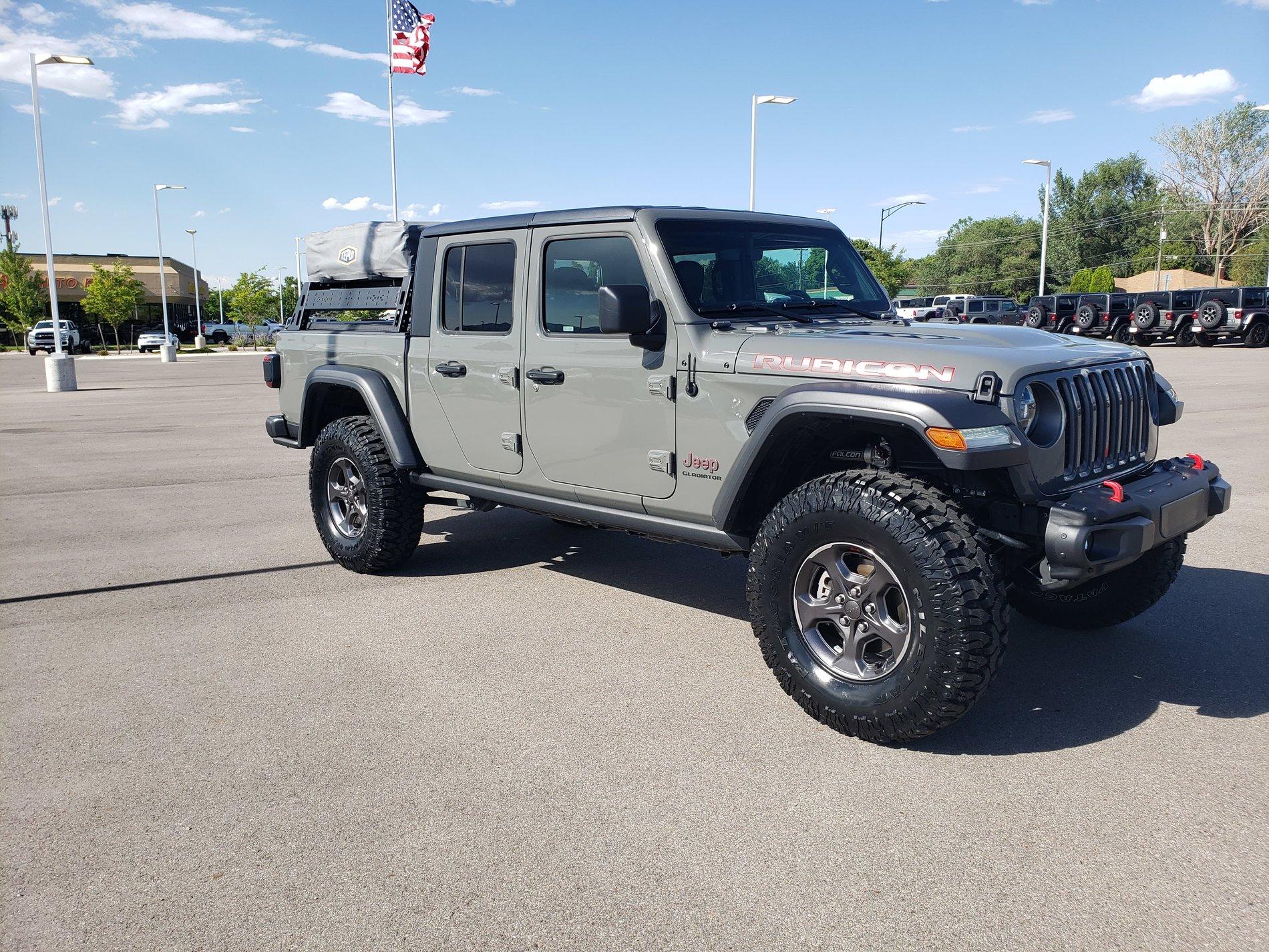 Jeep Gladiator Bed Rack, Roof Rack, and RTT Recommendations Please 20200724_172127