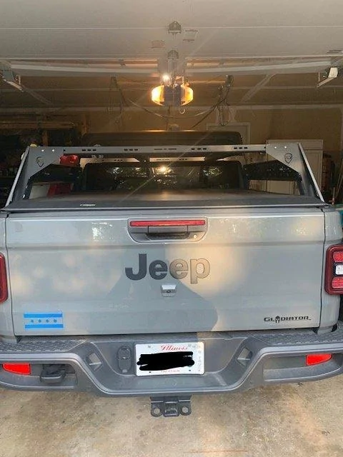 Jeep Gladiator FS JCR Half Bed Rack - $550 IMG_5944