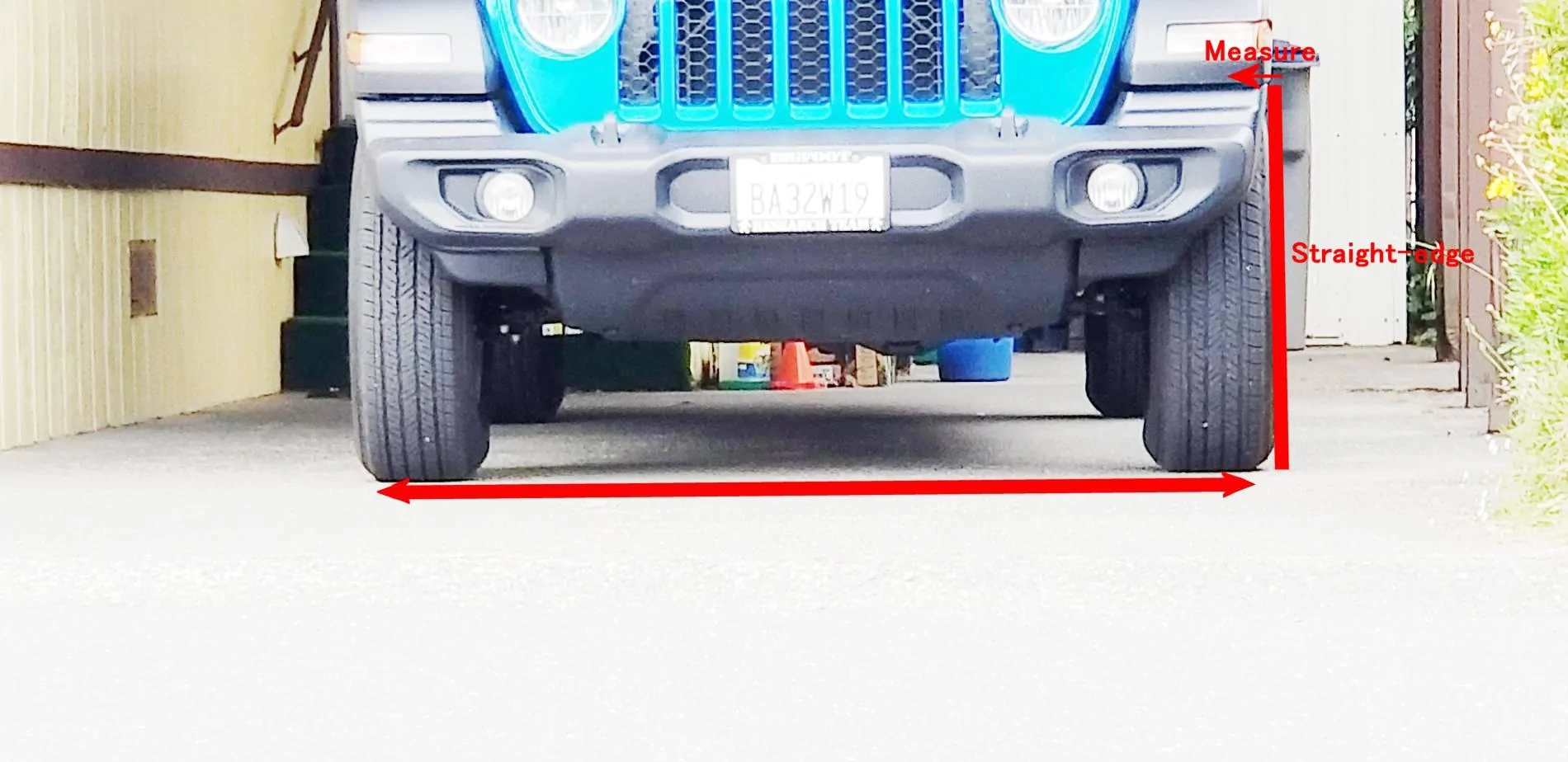 Jeep Gladiator Front axle is longer than the back Image1
