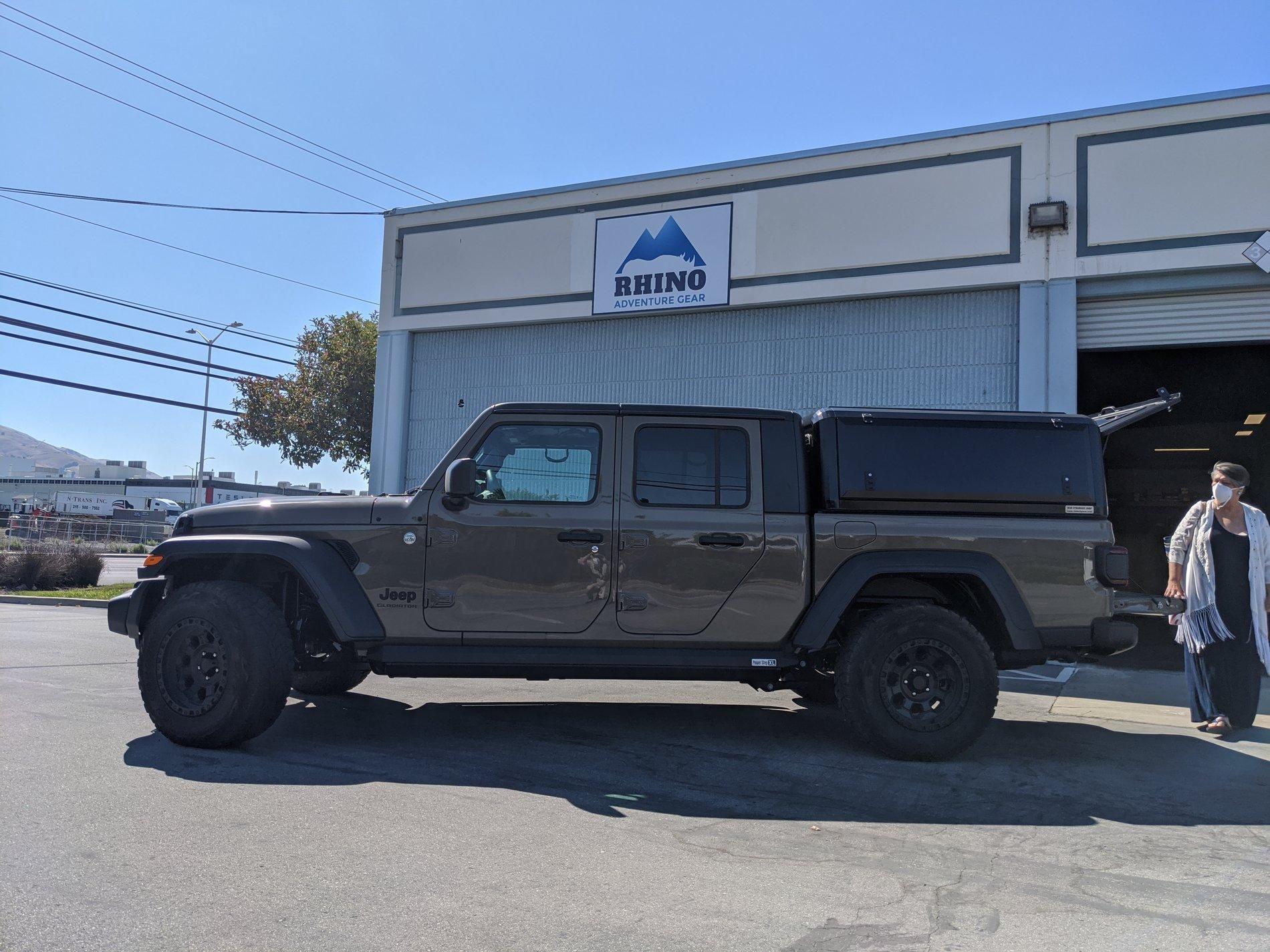 Jeep Gladiator Gladiator specific camper shell MVIMG_20200723_101449