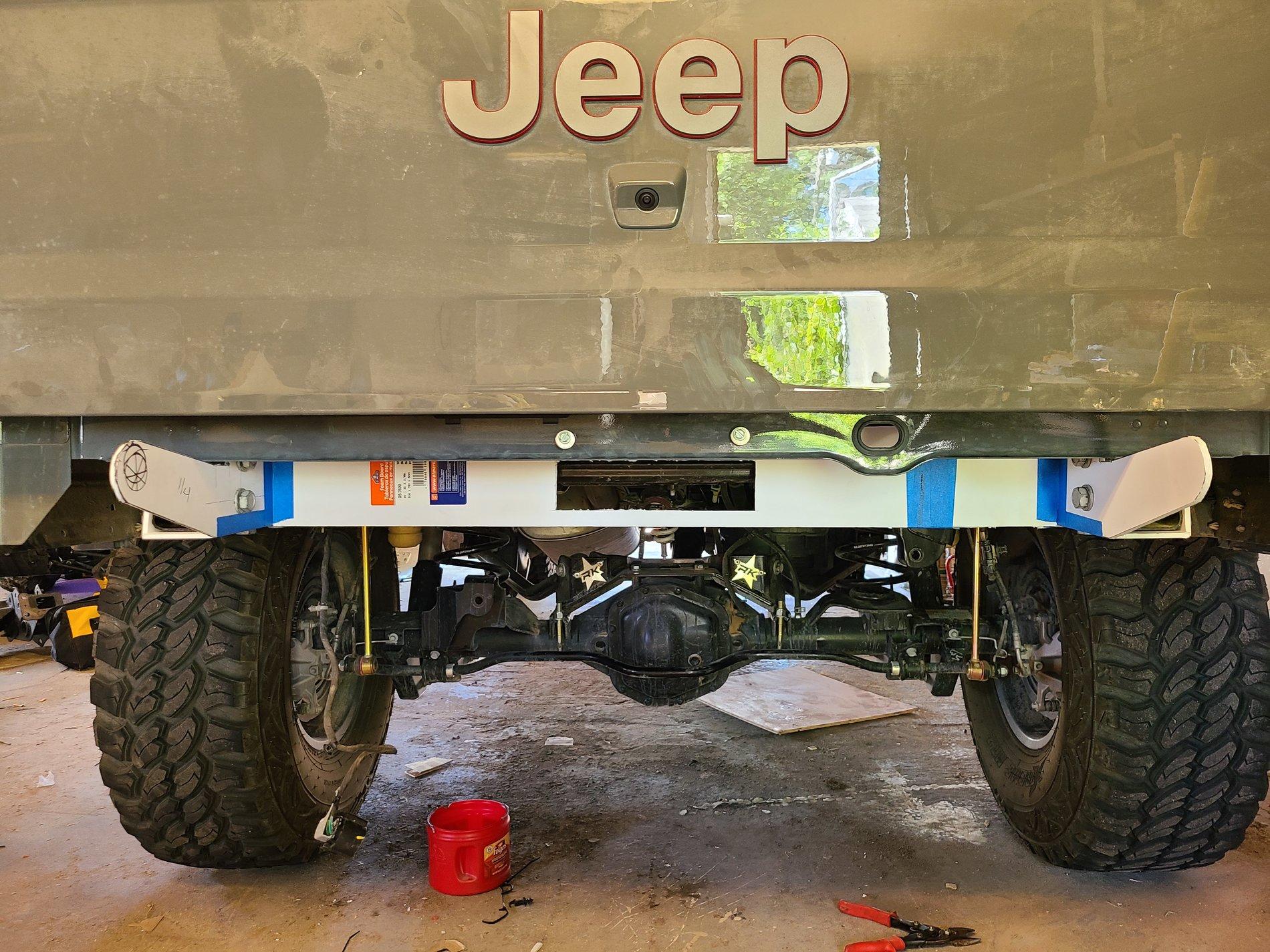 Jeep Gladiator Project Hi Clearance rear bumper 20200711_173201