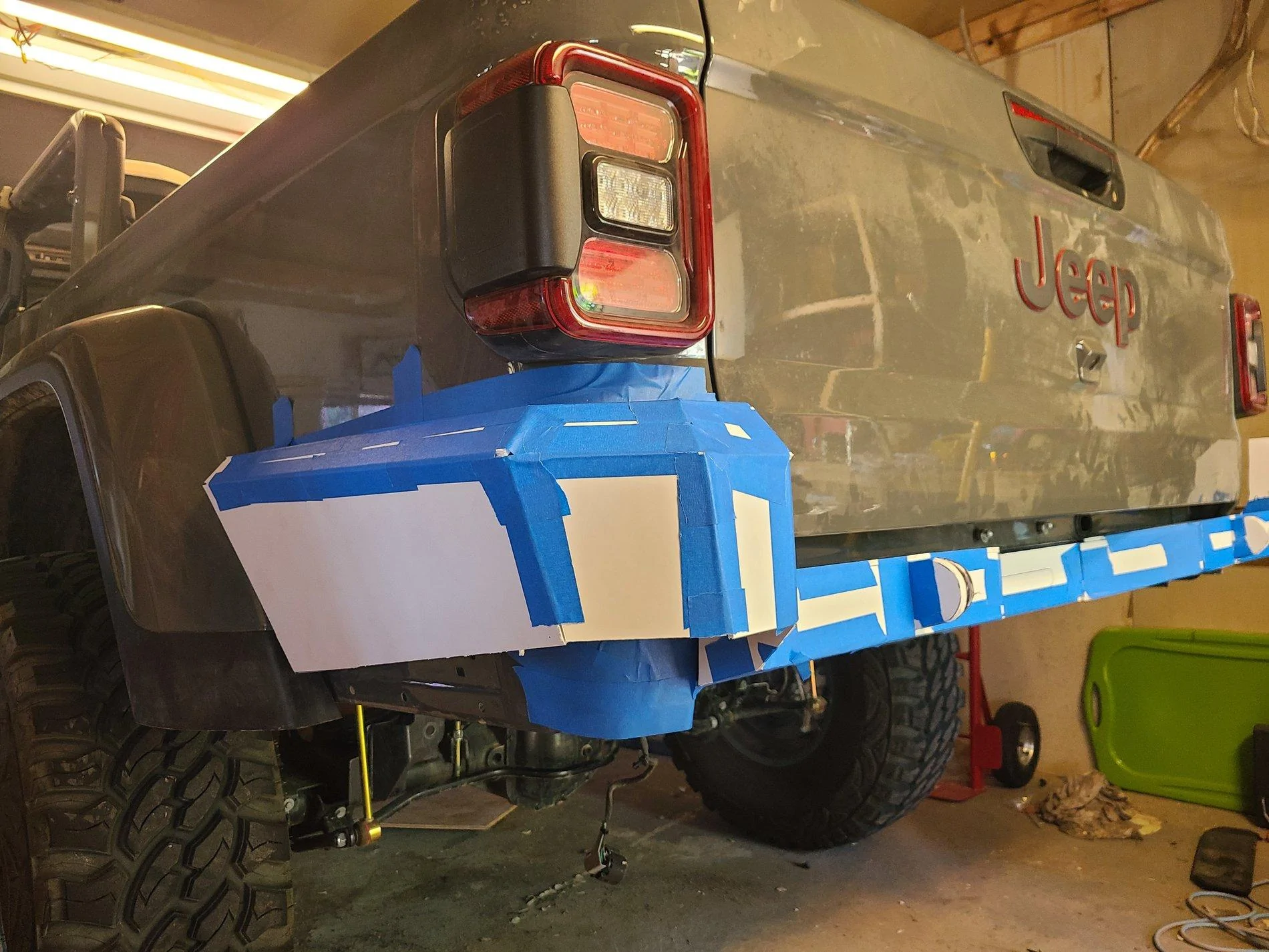 Jeep Gladiator Project Hi Clearance rear bumper 20200712_115641