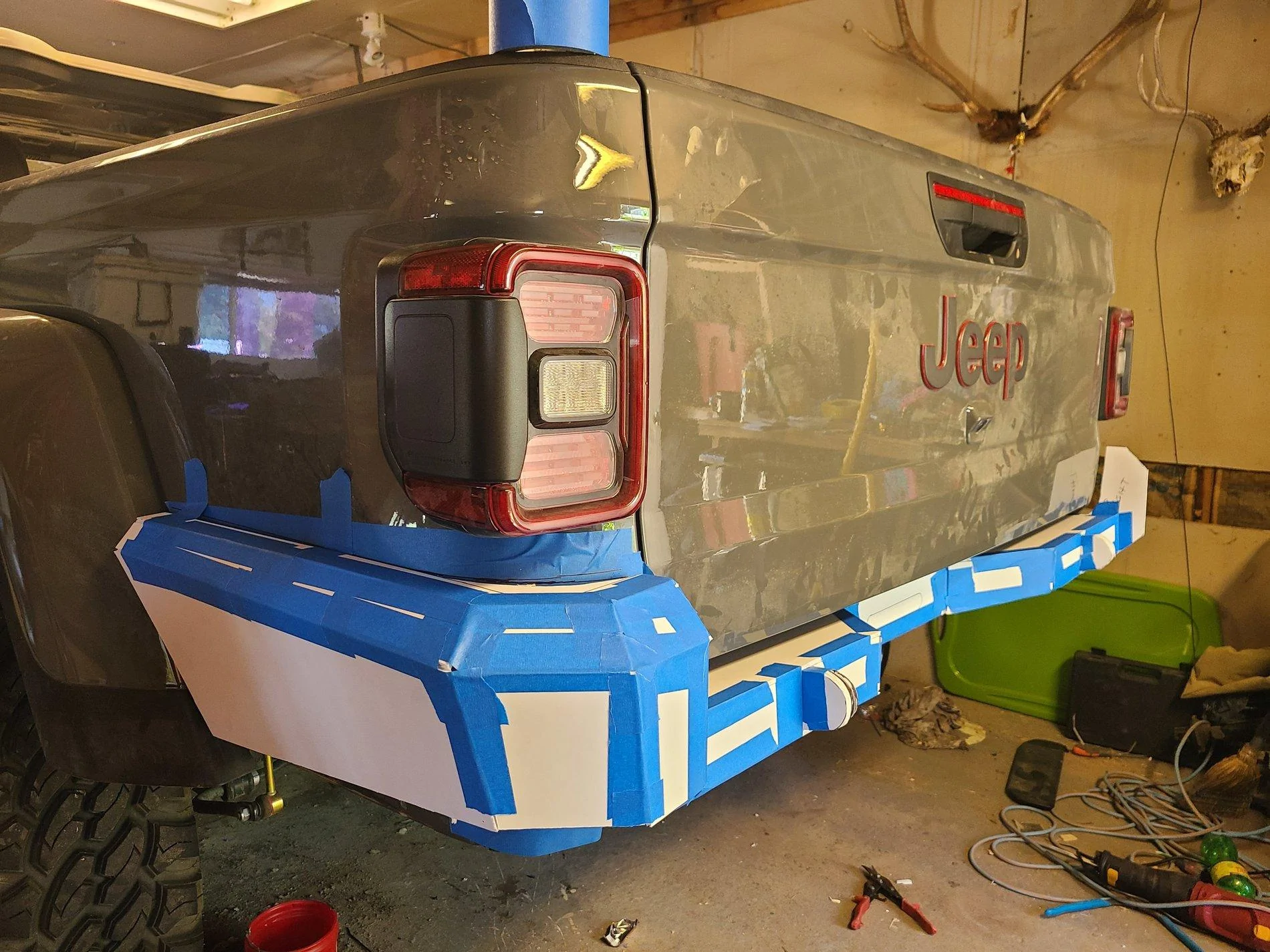 Jeep Gladiator Project Hi Clearance rear bumper 20200712_115646