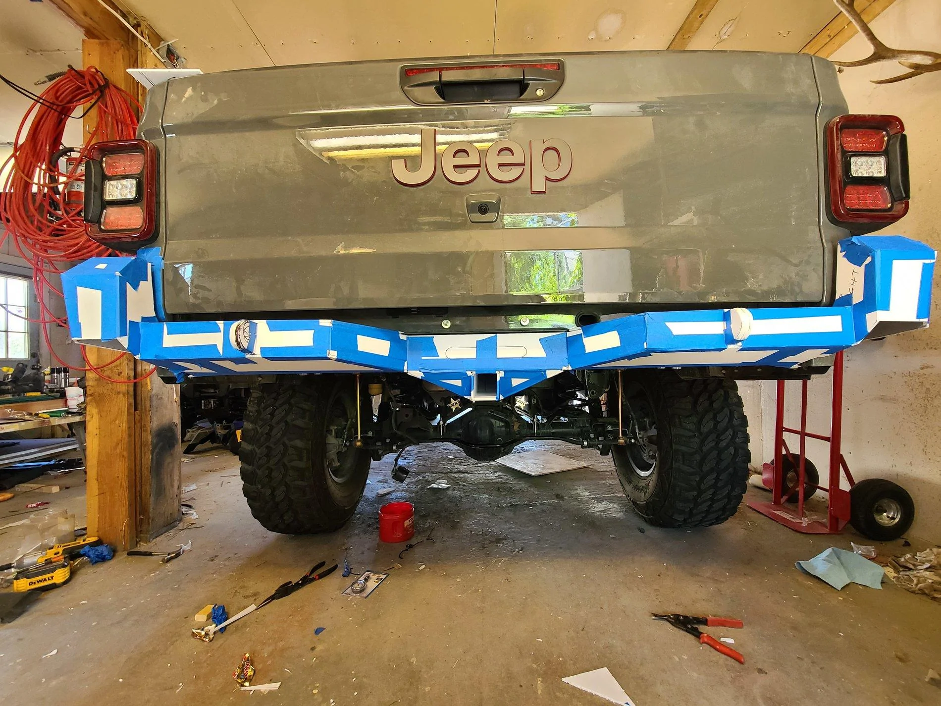 Jeep Gladiator Project Hi Clearance rear bumper 20200712_134825