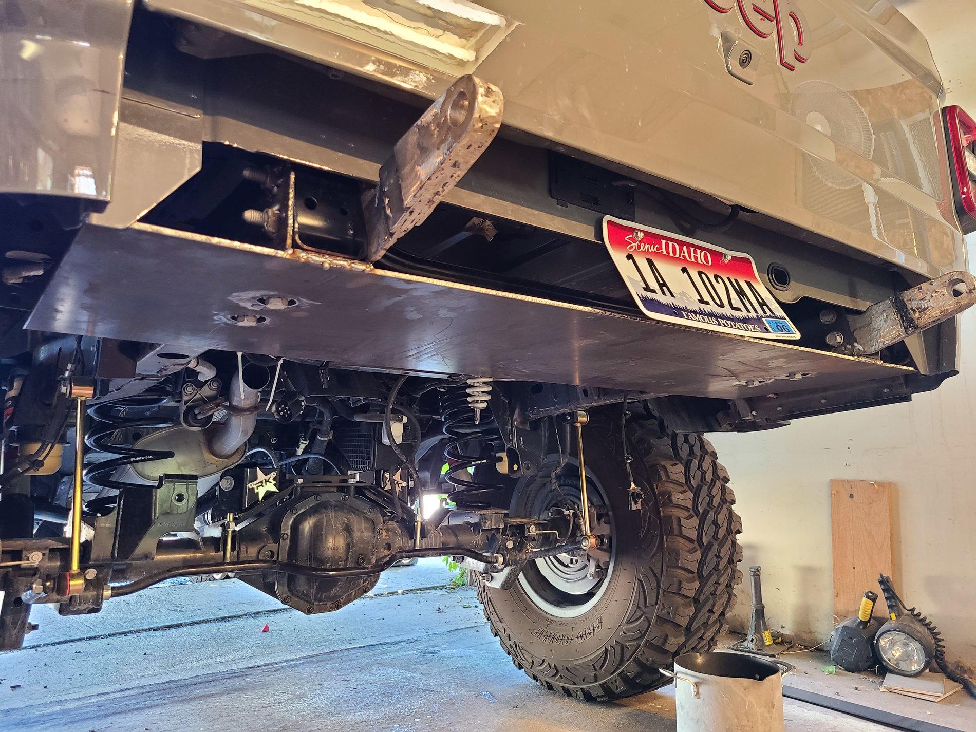 Jeep Gladiator Project Hi Clearance rear bumper 20200726_124017
