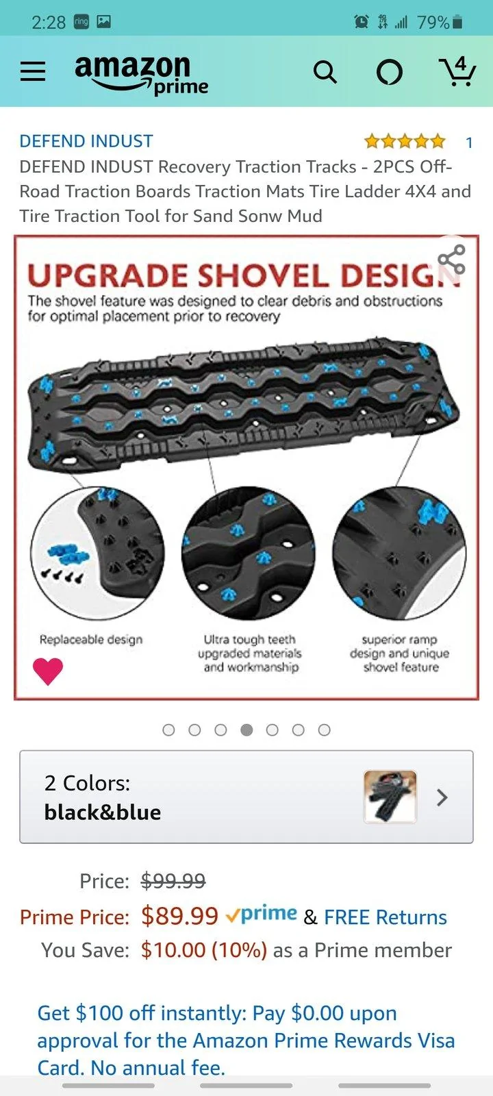Jeep Gladiator Recovery Boards (Tracks/Planks/etc.) Screenshot_20200727-142822_Amazon Shopping