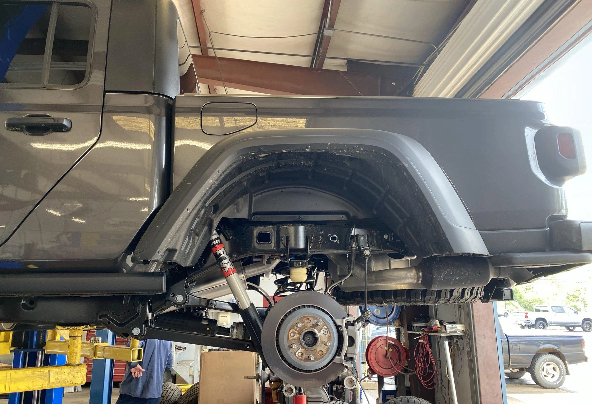 Jeep Gladiator shocked by shock and spring replacement cost IMG_0948