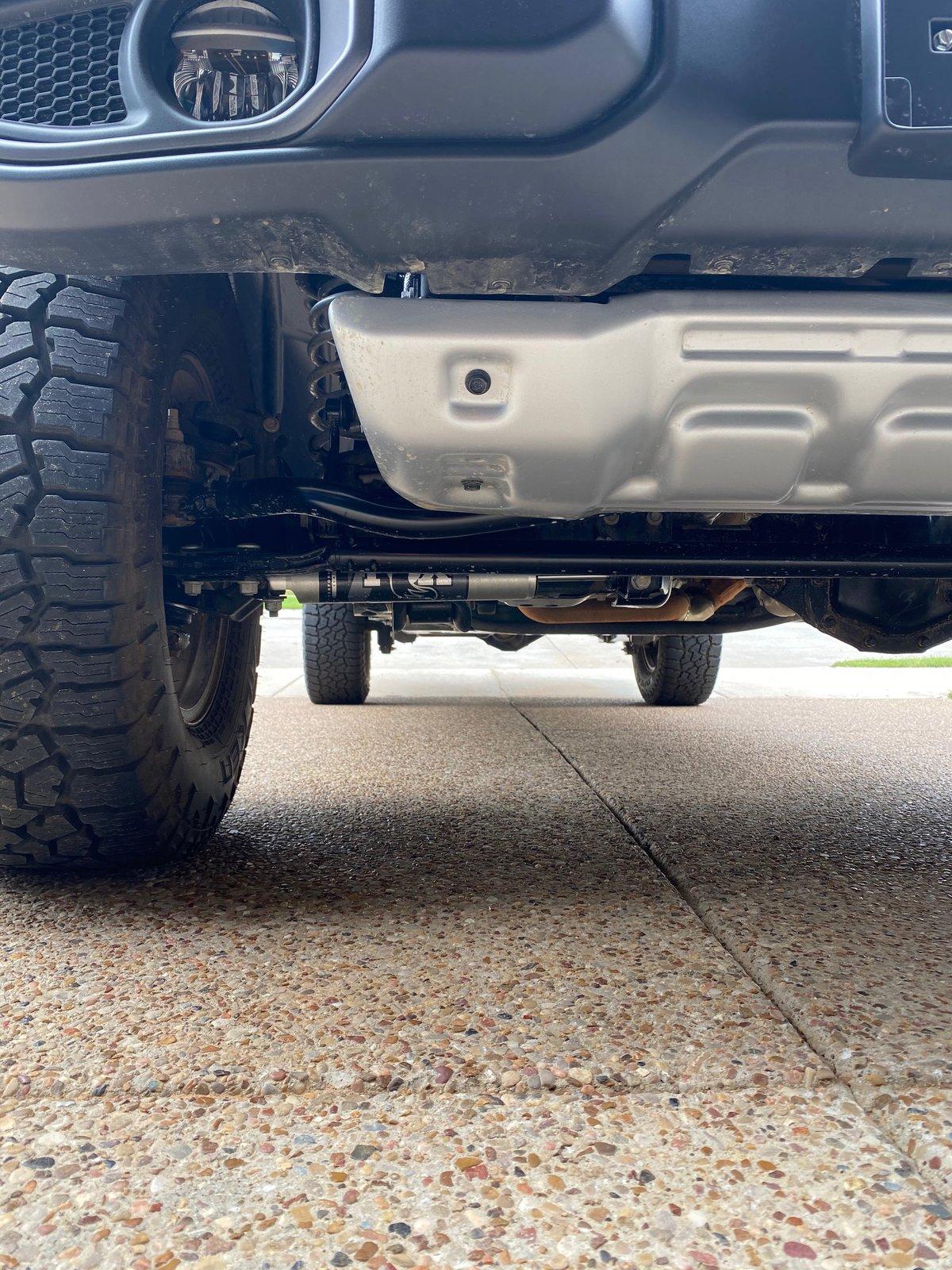 Jeep Gladiator Let's see those Mojave's and Mods Steerin