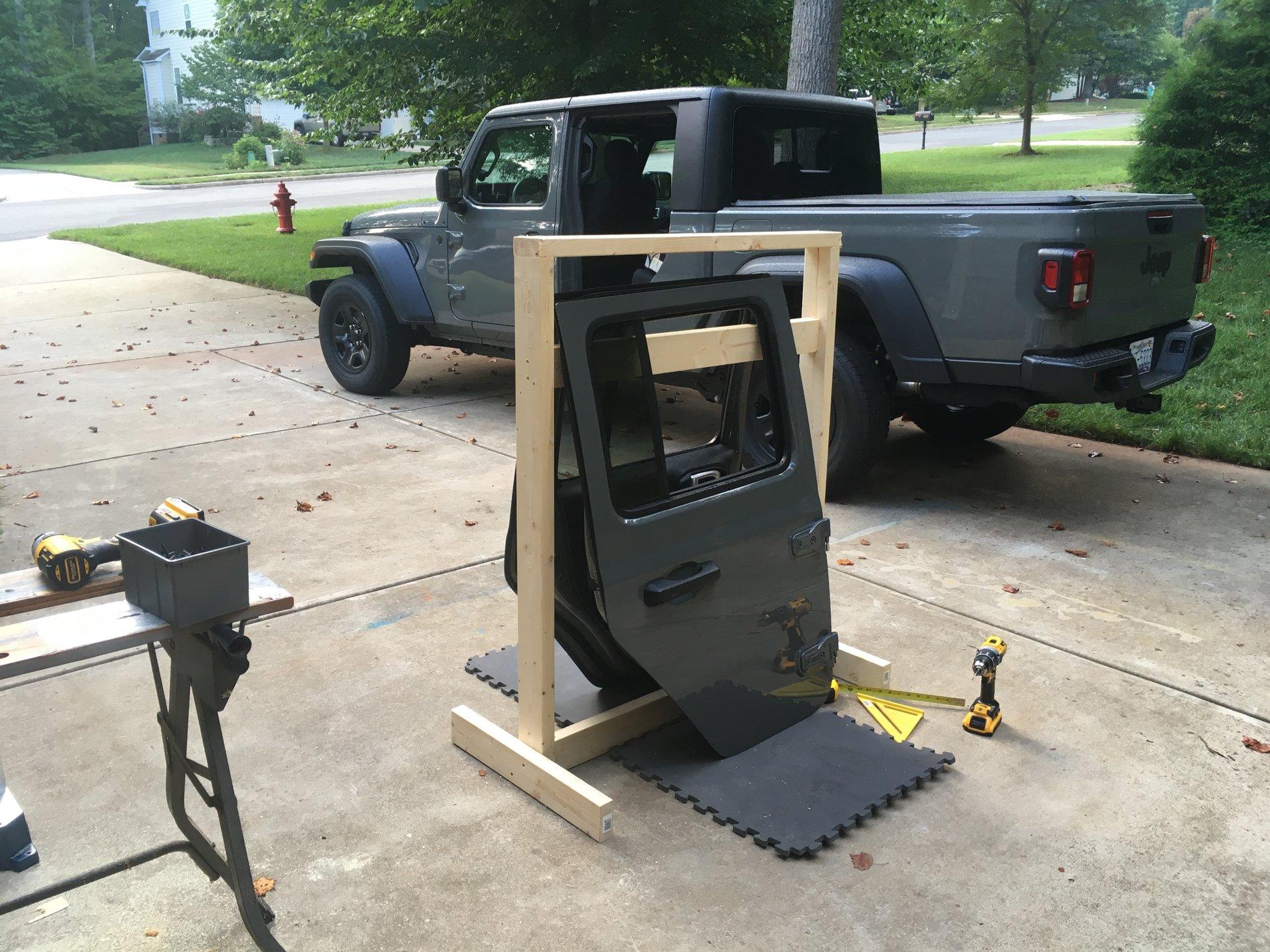 Jeep Gladiator DIY Door, Freedom Panel and Roof Cart img_5797-