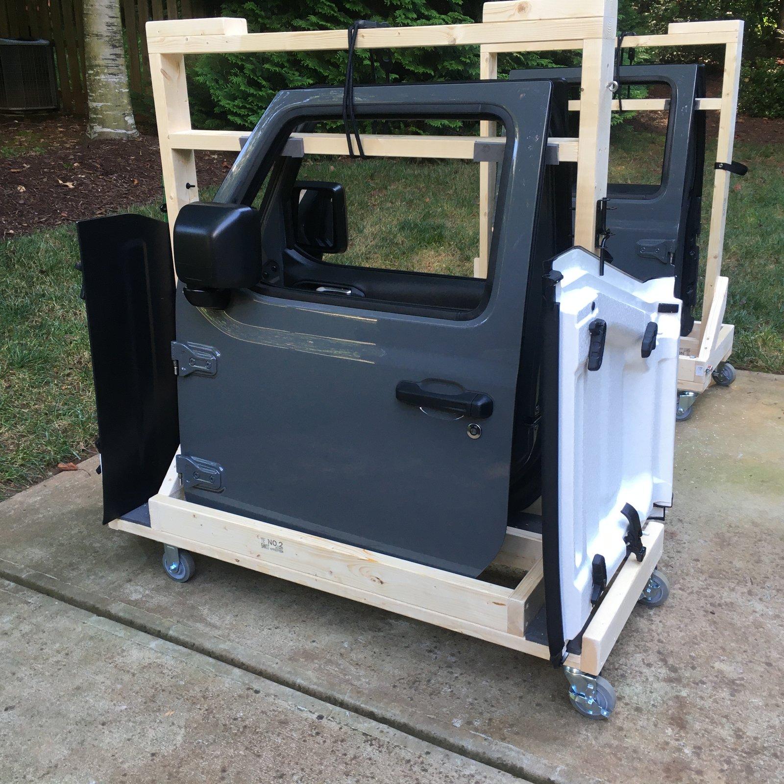 Jeep Gladiator DIY Door, Freedom Panel and Roof Cart img_5817-