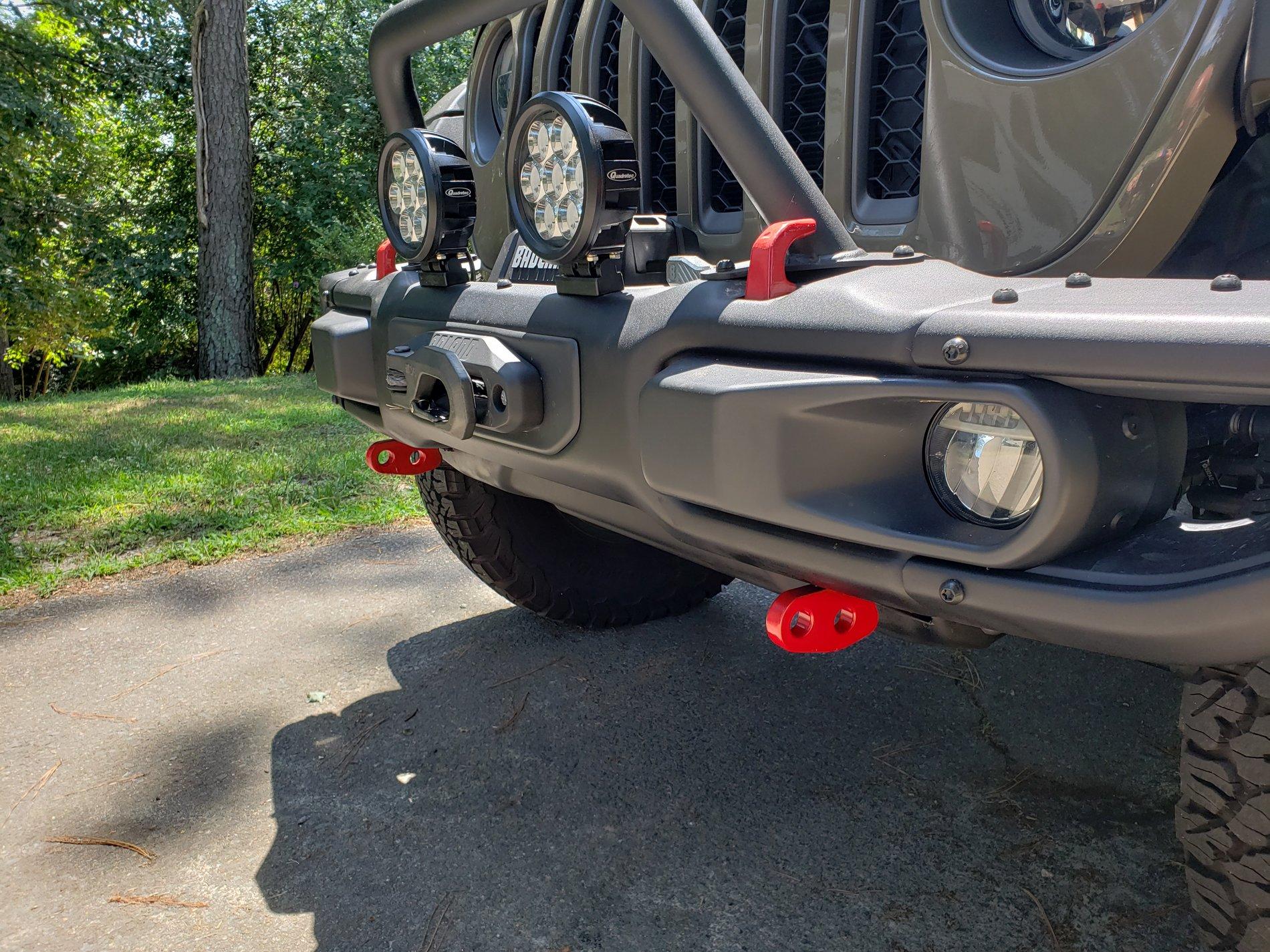 Jeep Gladiator Flat Towing and Rock Crawling, How do you protect your base plate? 20200719_135723