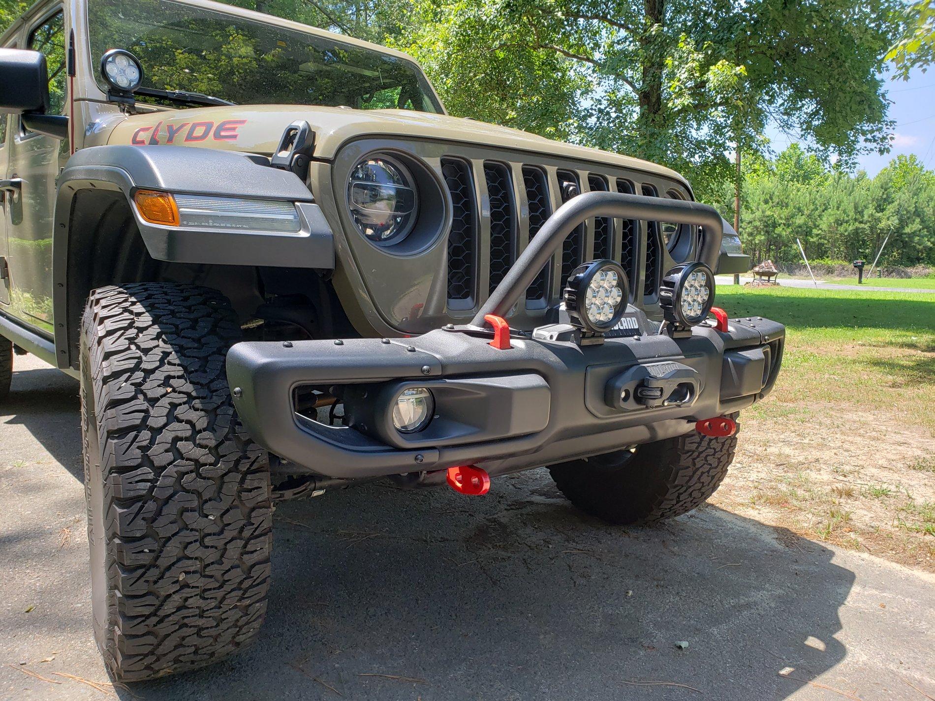 Jeep Gladiator Flat Towing and Rock Crawling, How do you protect your base plate? 20200719_135658