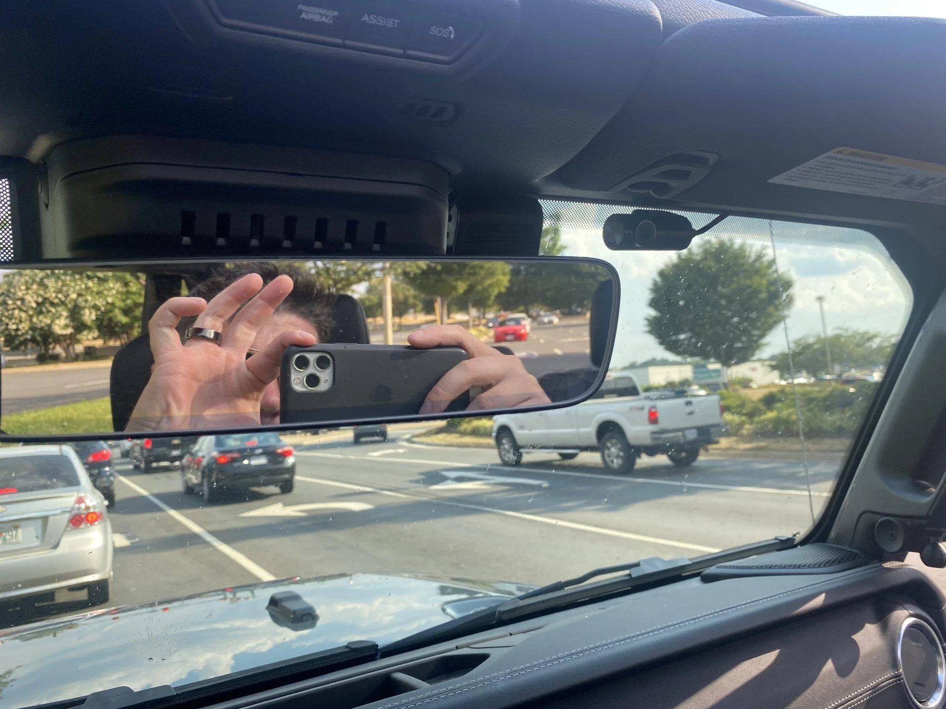 Jeep Gladiator Anyone have pictures of rear dash cam mounting solution? 64252DFD-2C27-4ED6-9A7C-09ED5CFFF12A