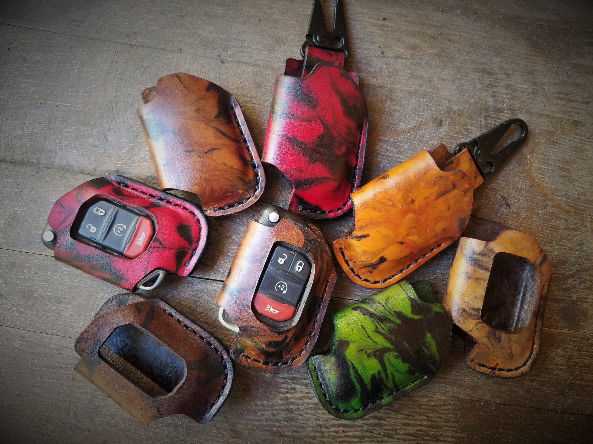 Jeep Gladiator Gibson Leatherworks JT Leather Items JL JT FOB Marble (2)