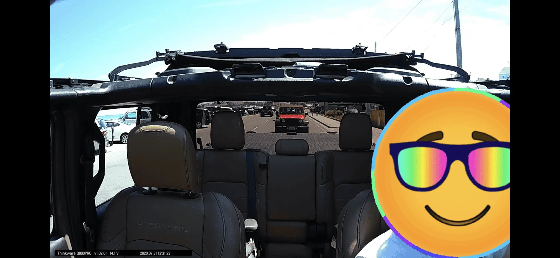 Jeep Gladiator Anyone have pictures of rear dash cam mounting solution? 56345178-A274-4065-AC18-F368B7711AEC
