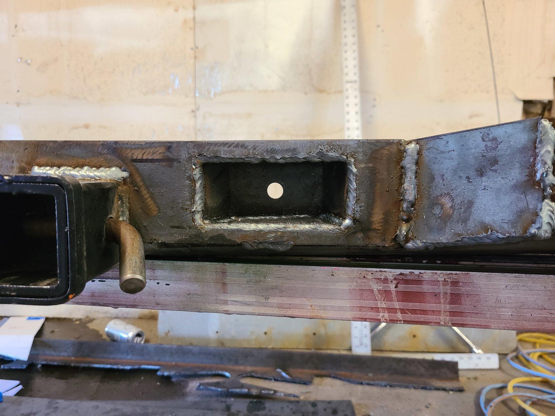 Jeep Gladiator Project Hi Clearance rear bumper 20200730_155727