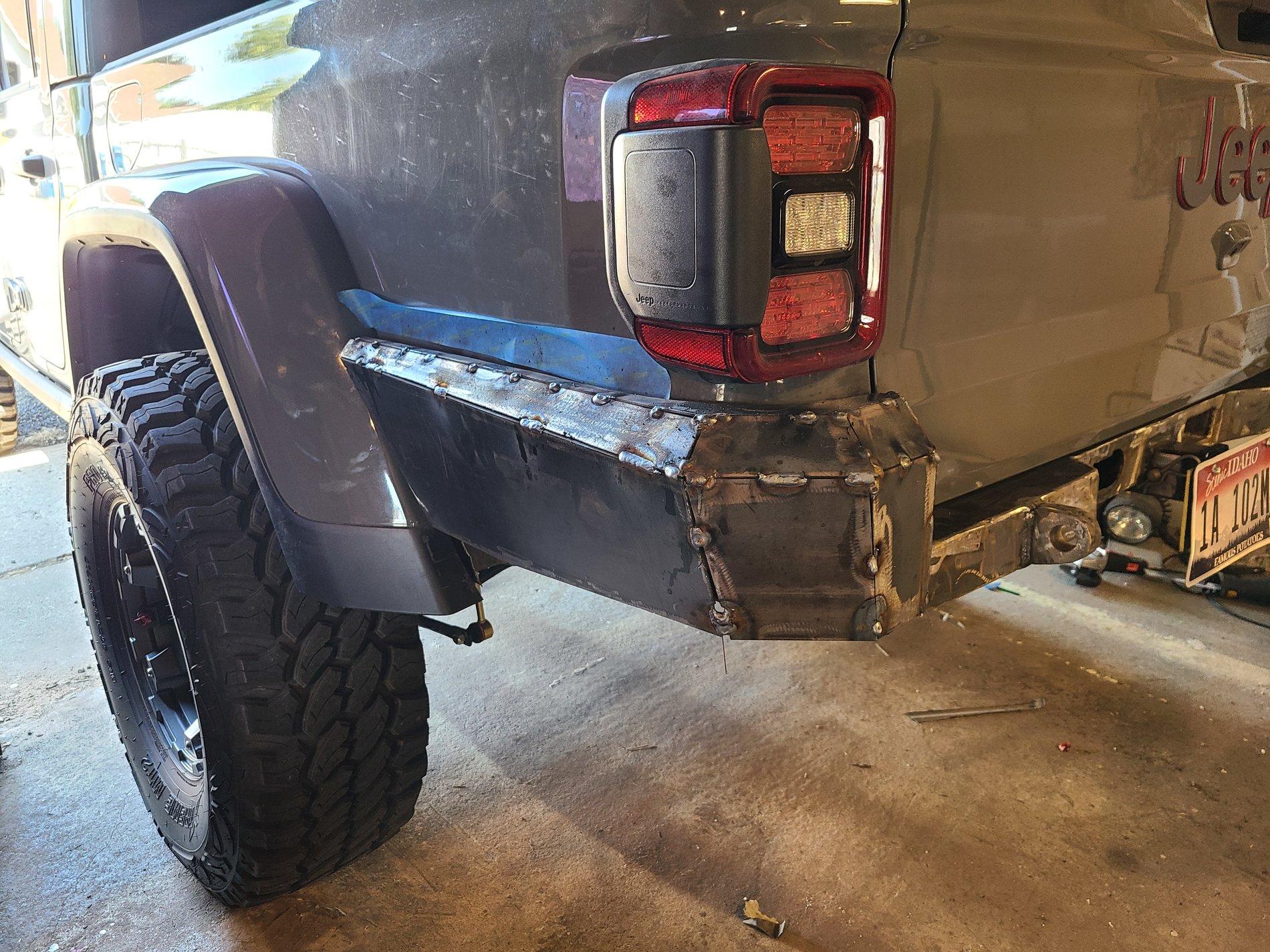 Jeep Gladiator Project Hi Clearance rear bumper 20200731_145721