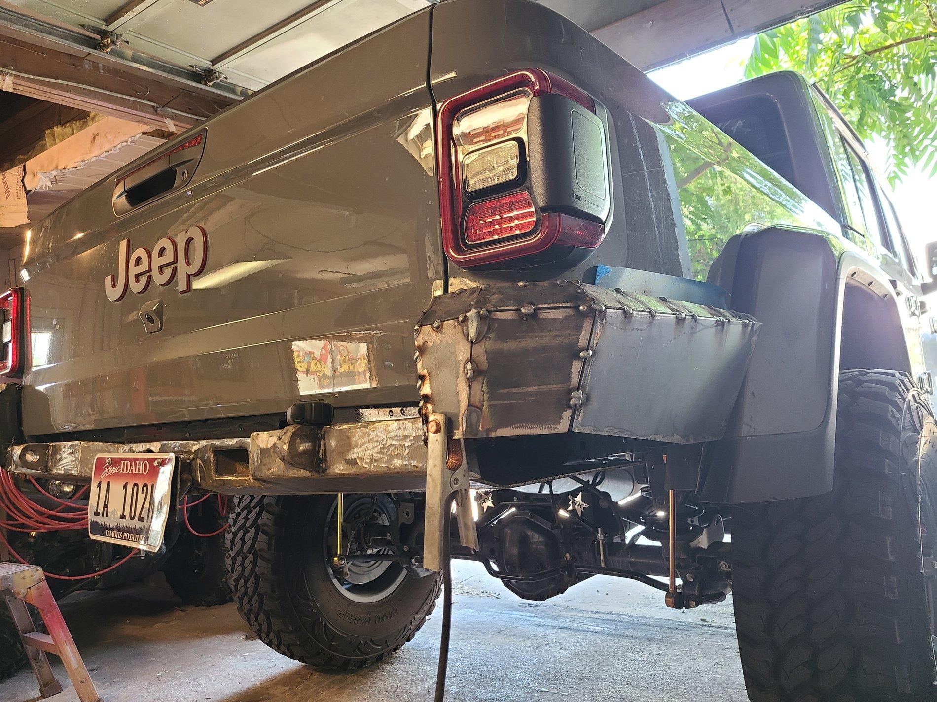 Jeep Gladiator Project Hi Clearance rear bumper 20200731_145737