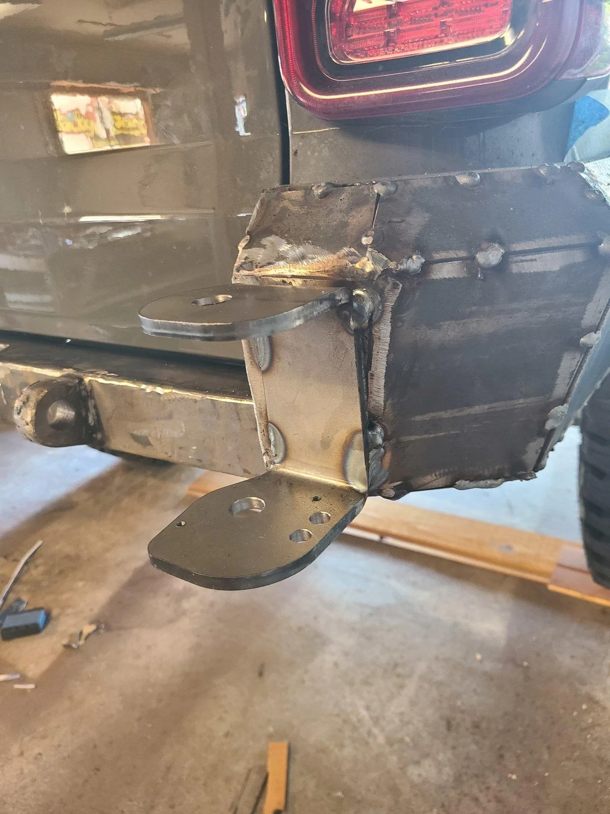 Jeep Gladiator Project Hi Clearance rear bumper 20200731_181656