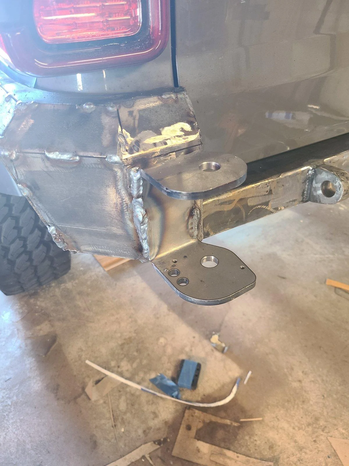 Jeep Gladiator Project Hi Clearance rear bumper 20200731_181650