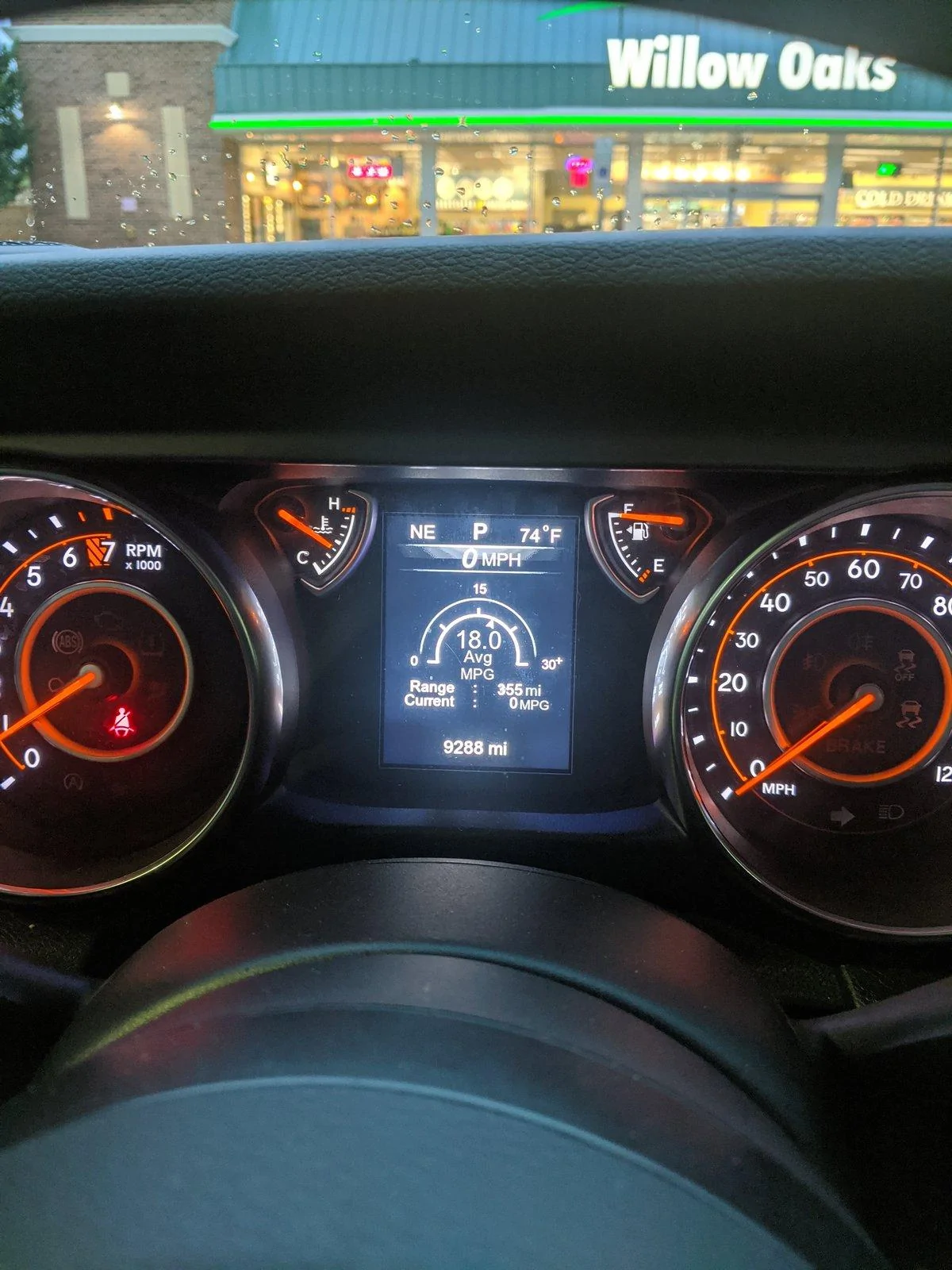Jeep Gladiator Gas mileage IMG_20200729_062907