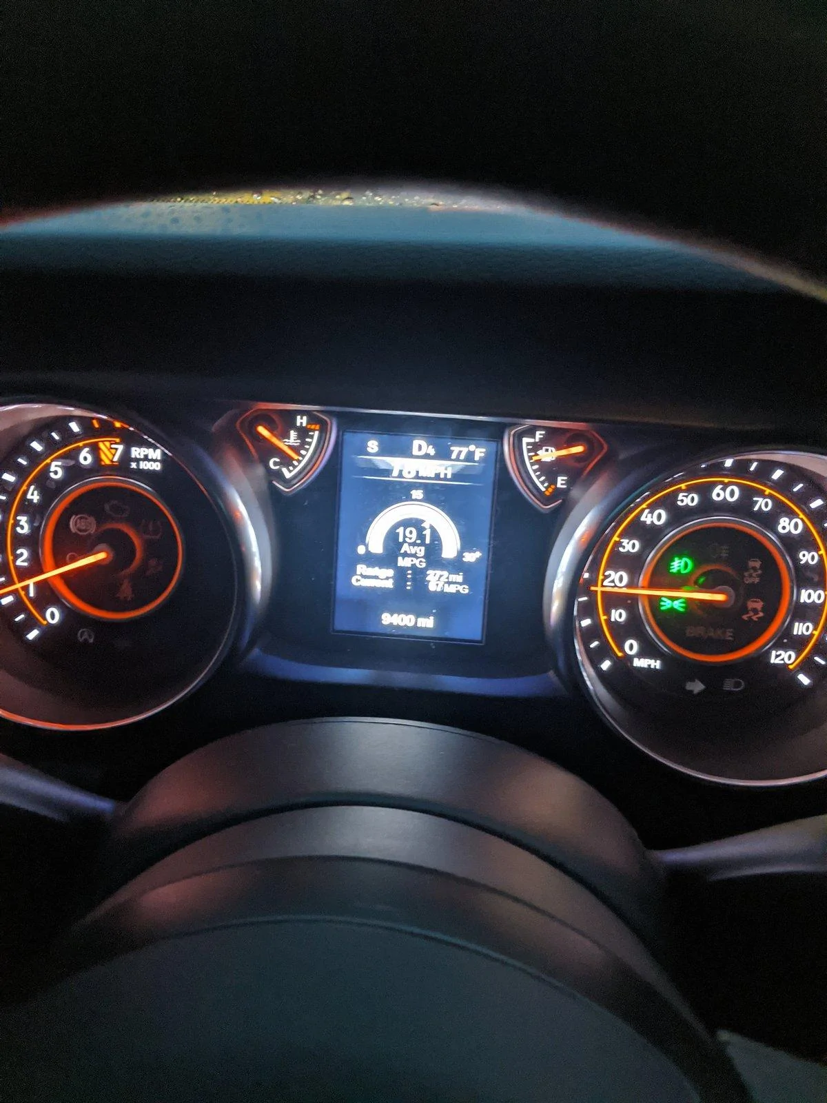 Jeep Gladiator Gas mileage IMG_20200730_202940