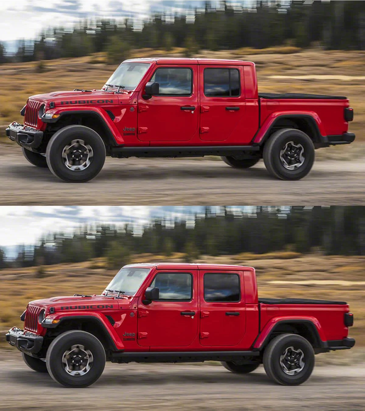Jeep Gladiator Ever wonder what 2 door Gladiator's dimensions/specs would be... jeep-gladiator-fixed