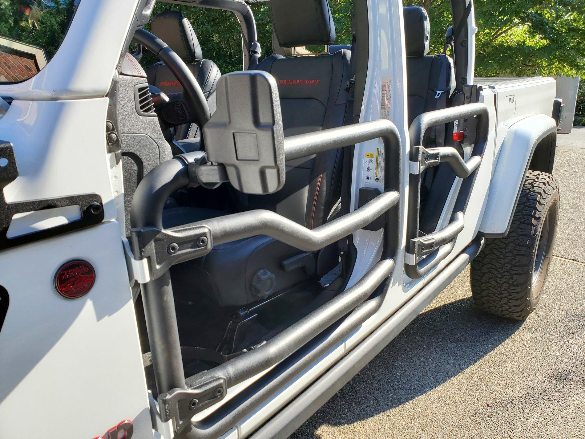 Jeep Gladiator Tube Doors 20200731_165534