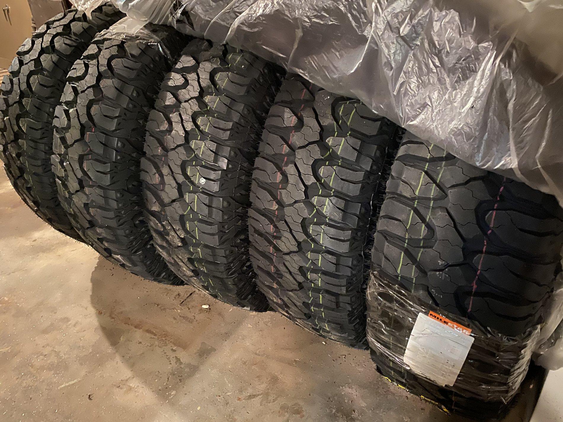 Jeep Gladiator >>BRAND NEW 38" Milestar Mud Terrain Tires for sale<< PIC5