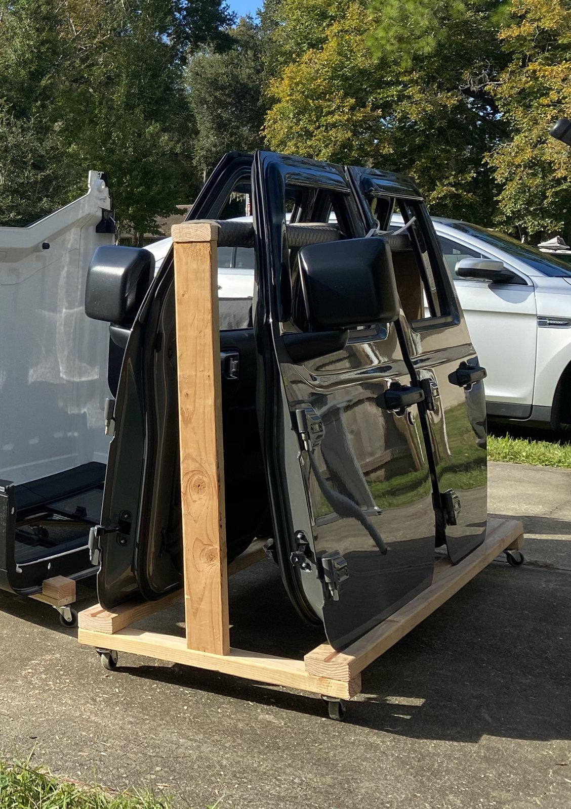 Jeep Gladiator Door Holder Storage Cart for sale C029B56B-EC8E-444C-9EC1-8F99206BB258