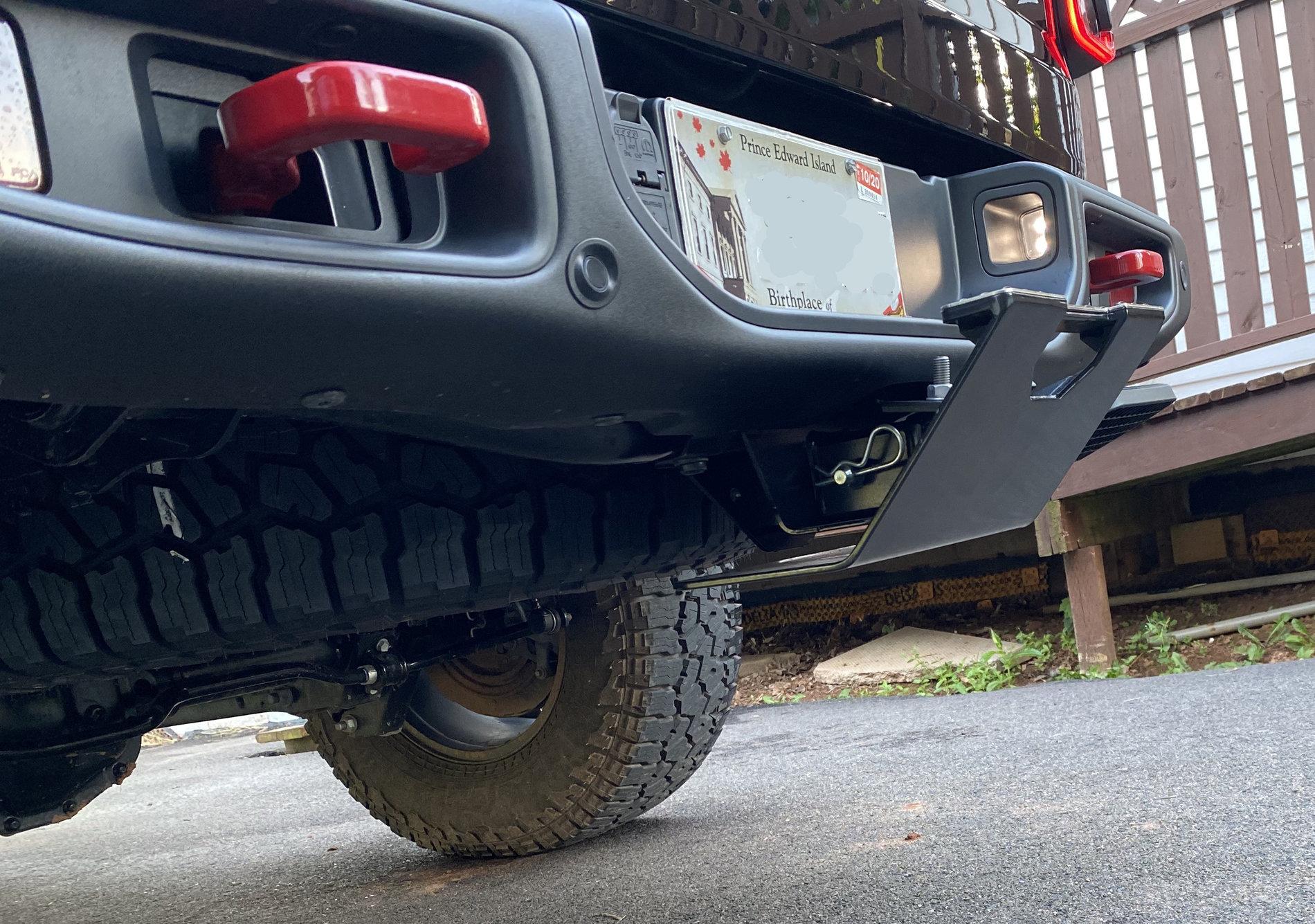 Jeep Gladiator What did you do TO your Gladiator today? [ADMIN WARNING: NO POLITICS, NO GUN TALK] hitch guard