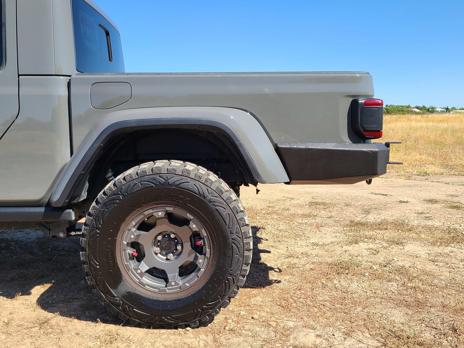 Jeep Gladiator Project Hi Clearance rear bumper 20200804_163304