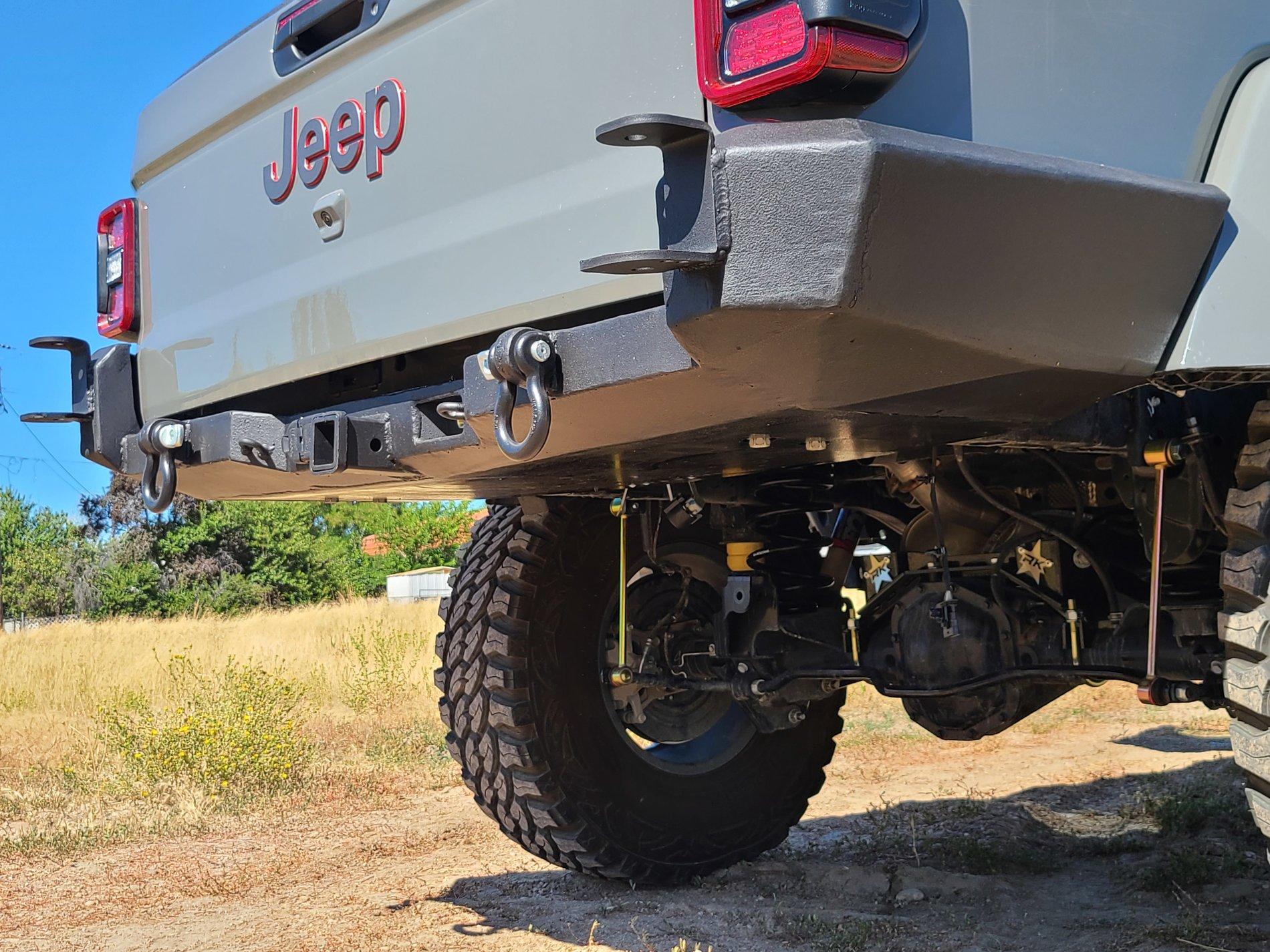 Jeep Gladiator Project Hi Clearance rear bumper 20200804_163355