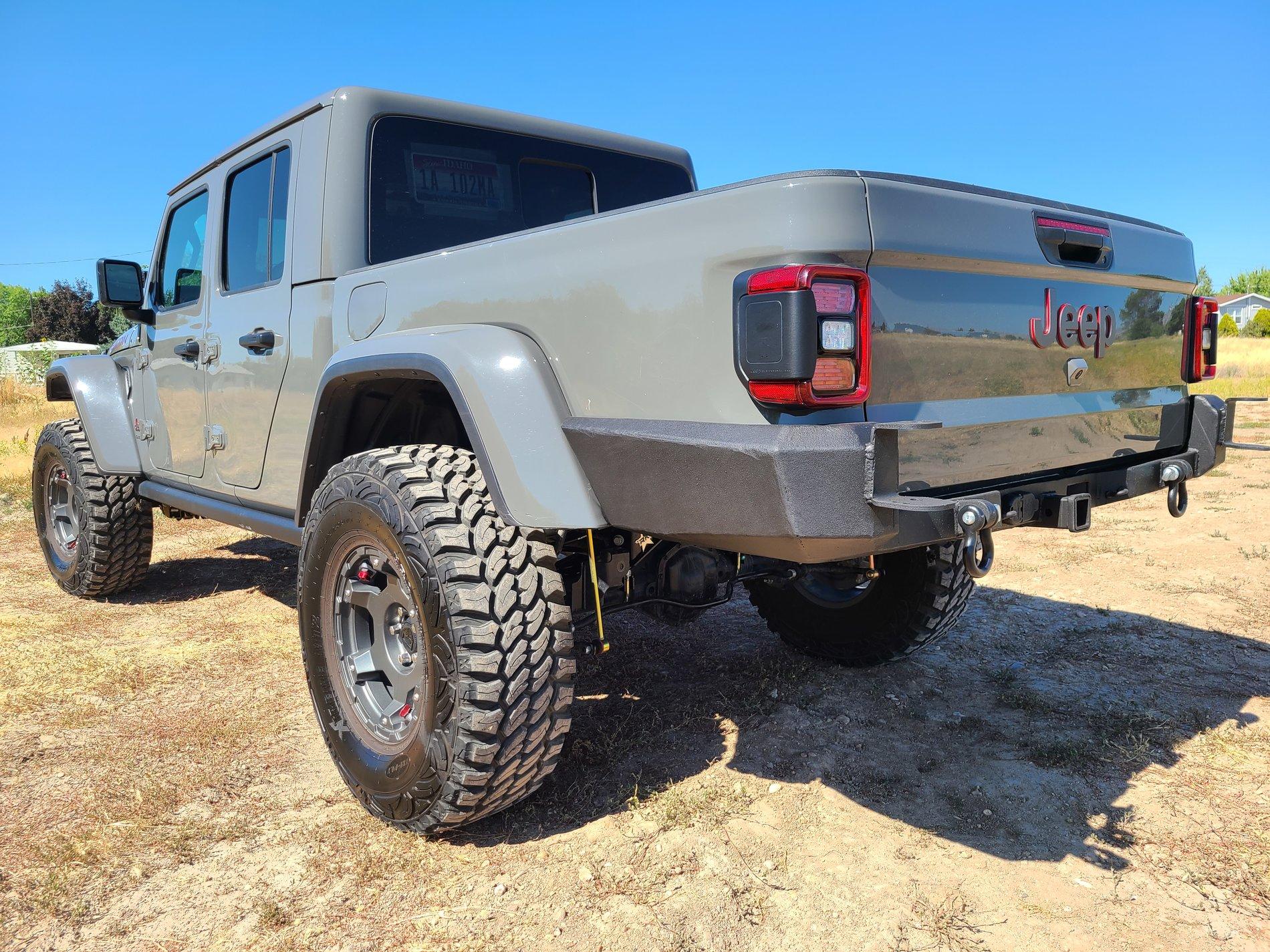 Jeep Gladiator Project Hi Clearance rear bumper 20200804_163125