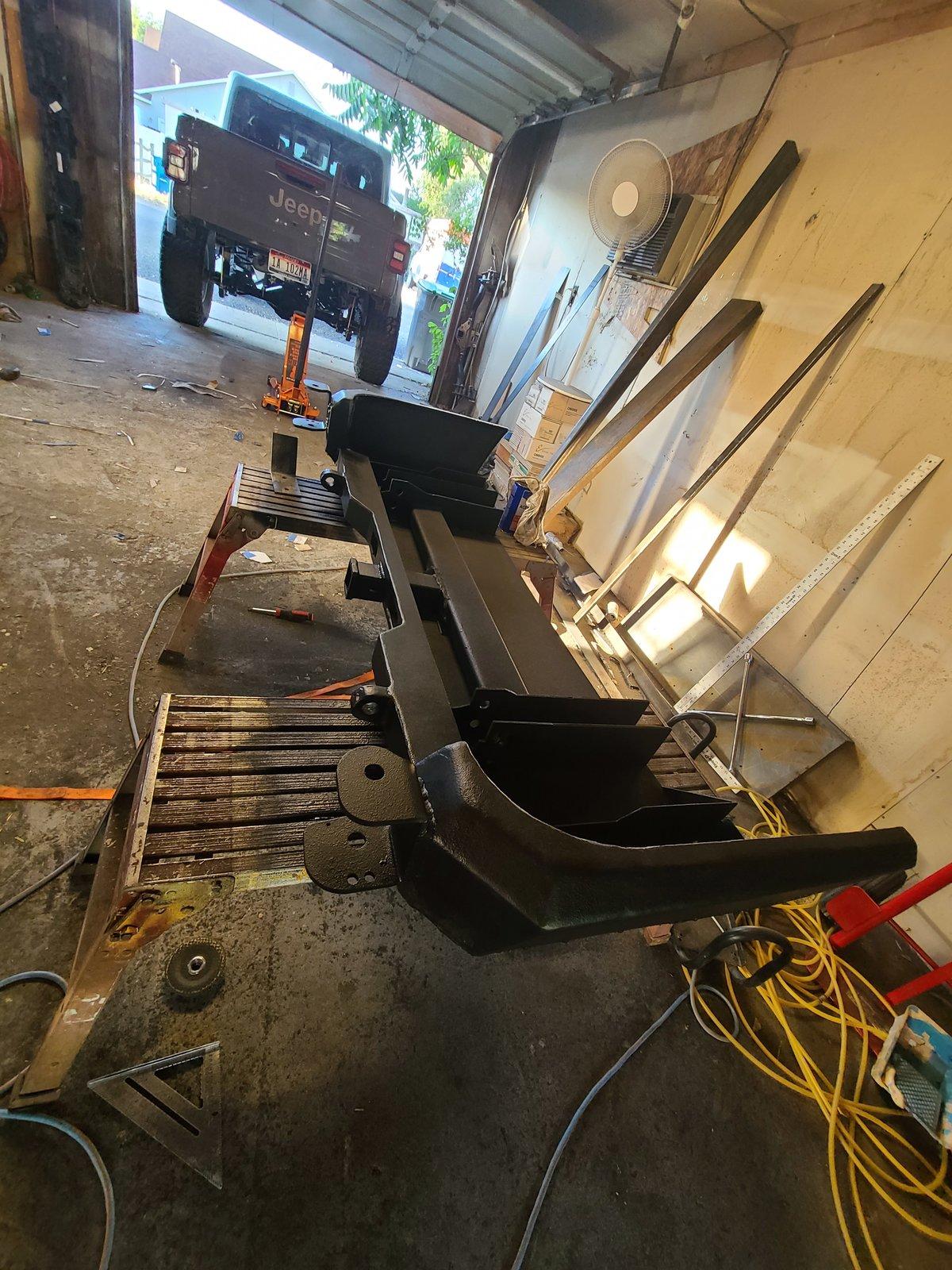Jeep Gladiator Project Hi Clearance rear bumper 20200803_200316