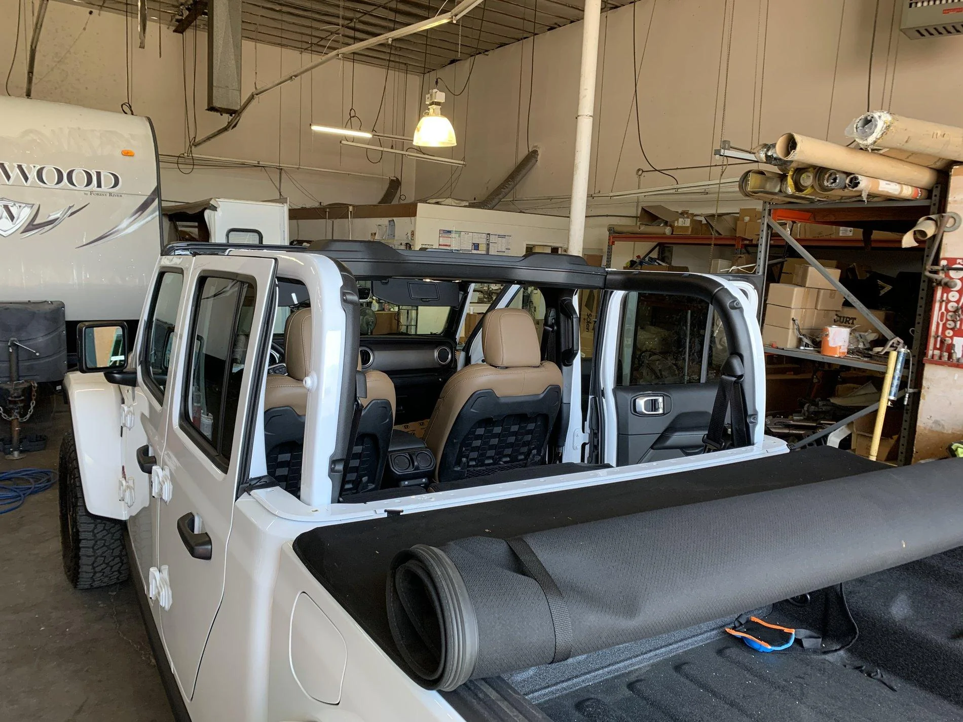 Jeep Gladiator Bestop Safari Mesh Bikini Top need advice IMG_6201