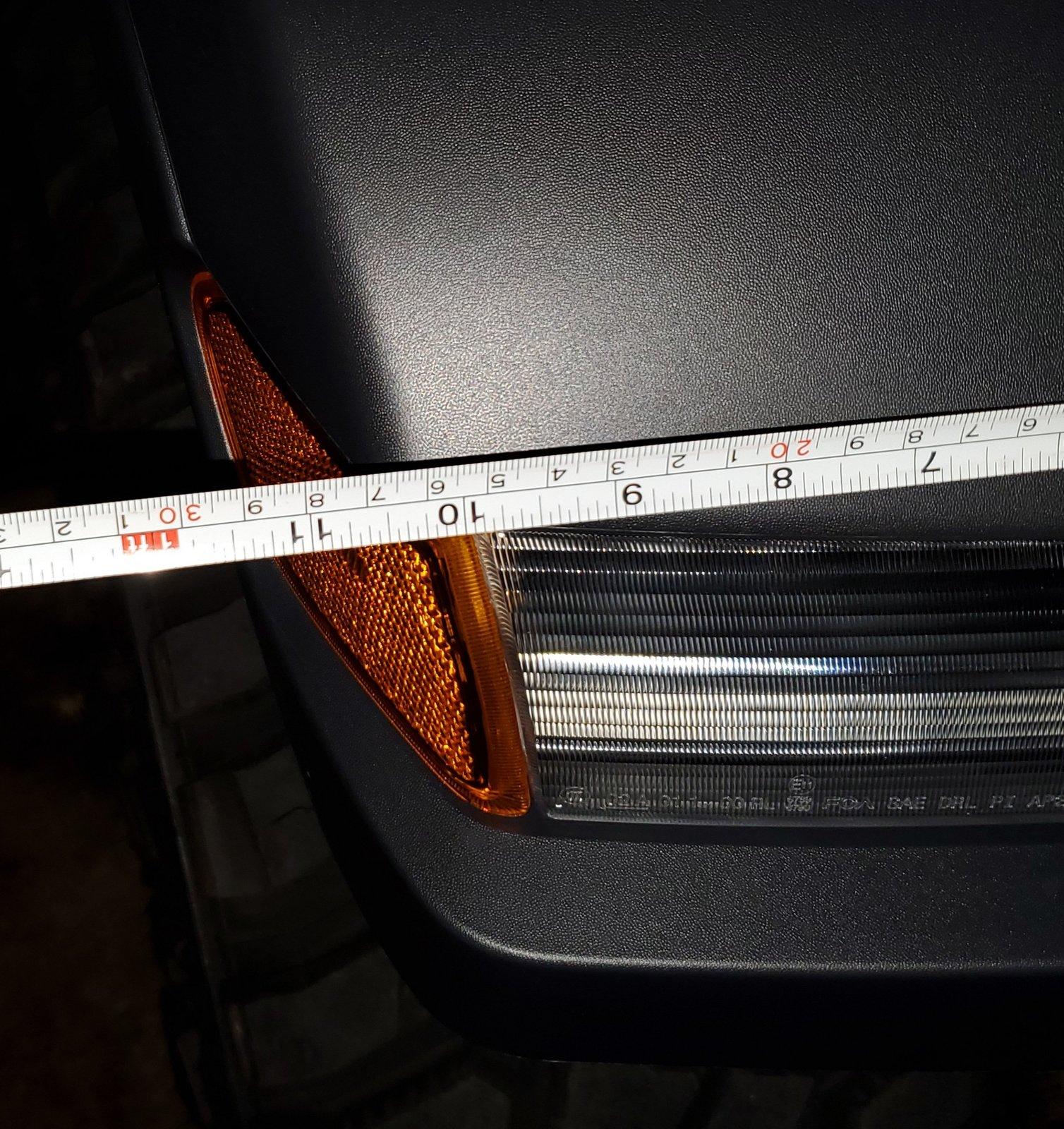 Jeep Gladiator Convert your Sport into a Rubicon Fender Flare with Tazer Programmer LED Install 20200807_211810