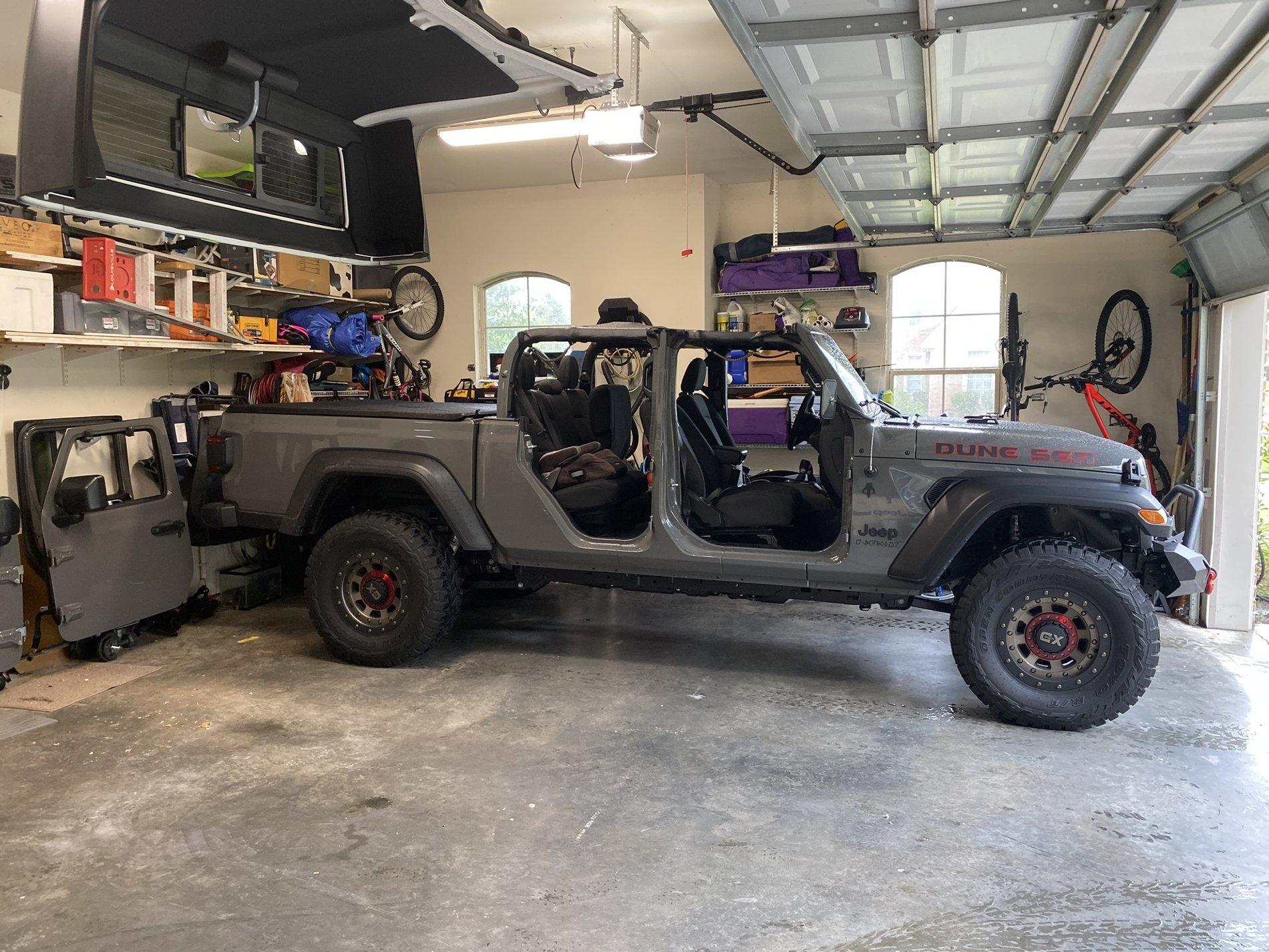 Jeep Gladiator This is the way... Mandalorian inspired Sport S build AAD42891-1FD1-4B48-A13F-1C027F768775