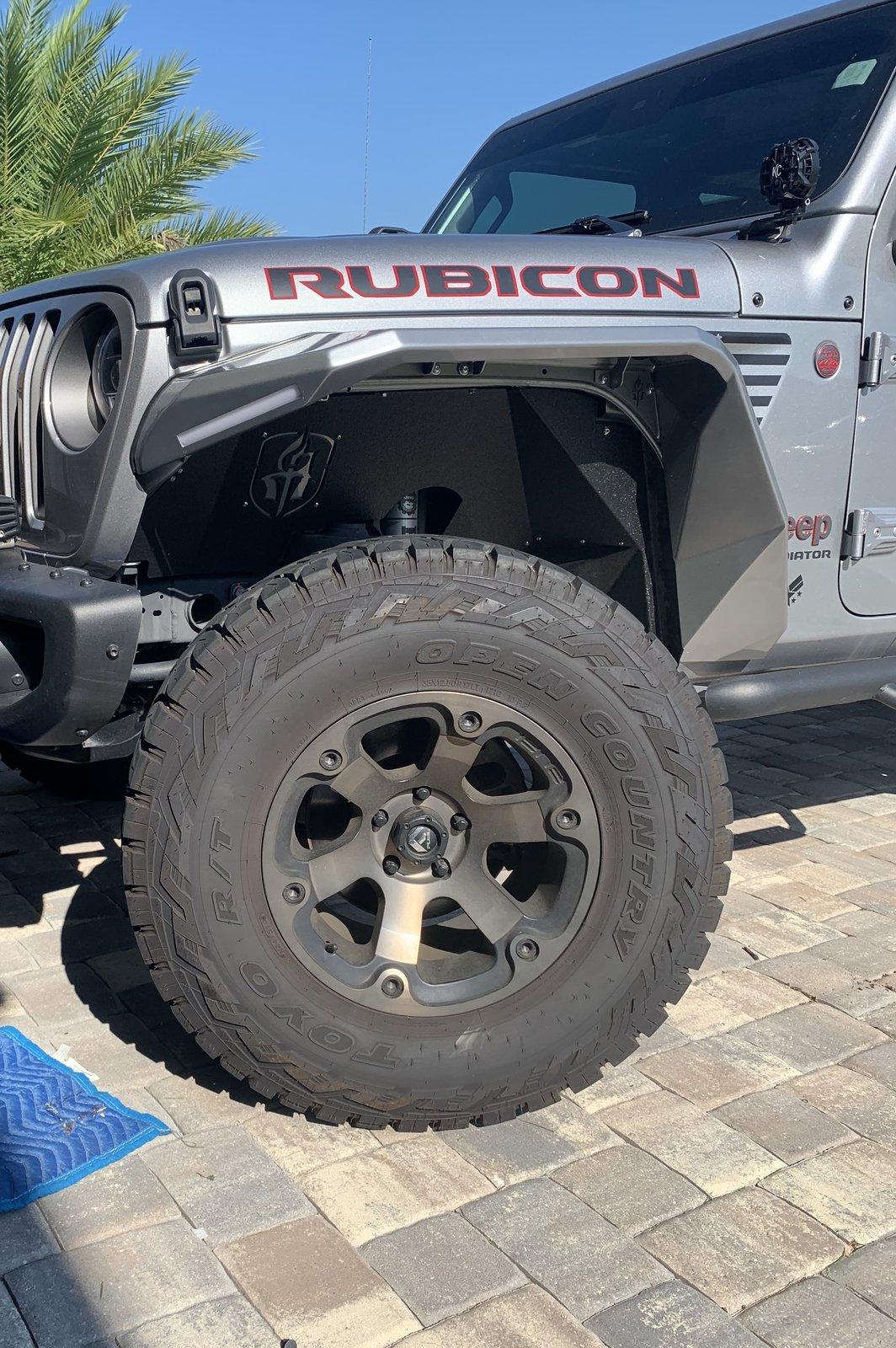 Jeep Gladiator Road Armor Fender flares and inner fender what do you think? 1596836052956