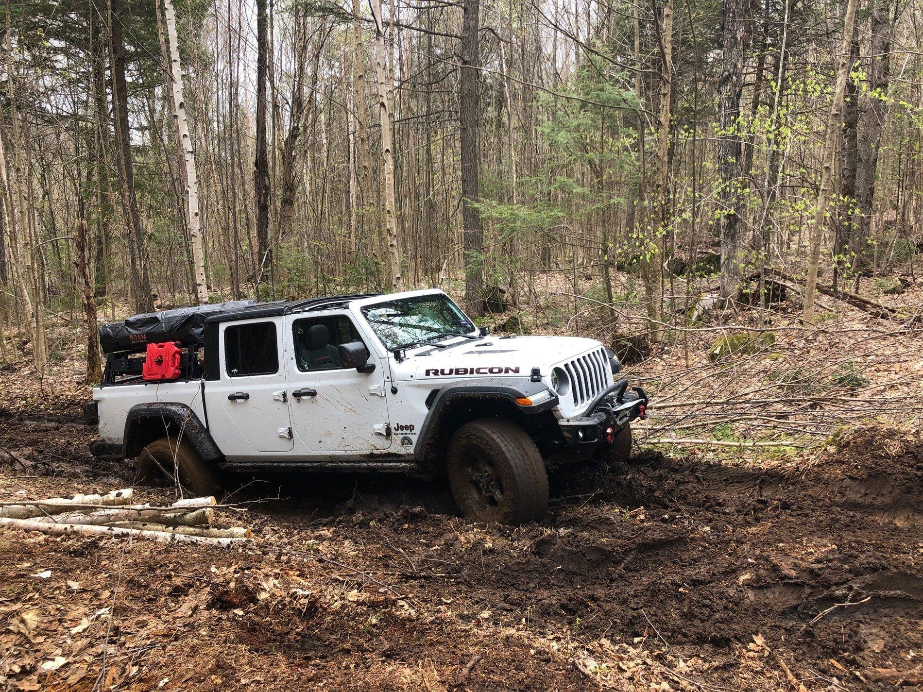 Jeep Gladiator Building an Attitude of Gladitude. mud2