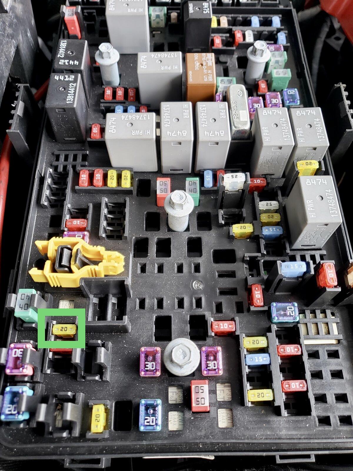Jeep Gladiator Where is horn fuse located? 1C2C14E9-0BDE-4222-BF53-D8673BBA3603
